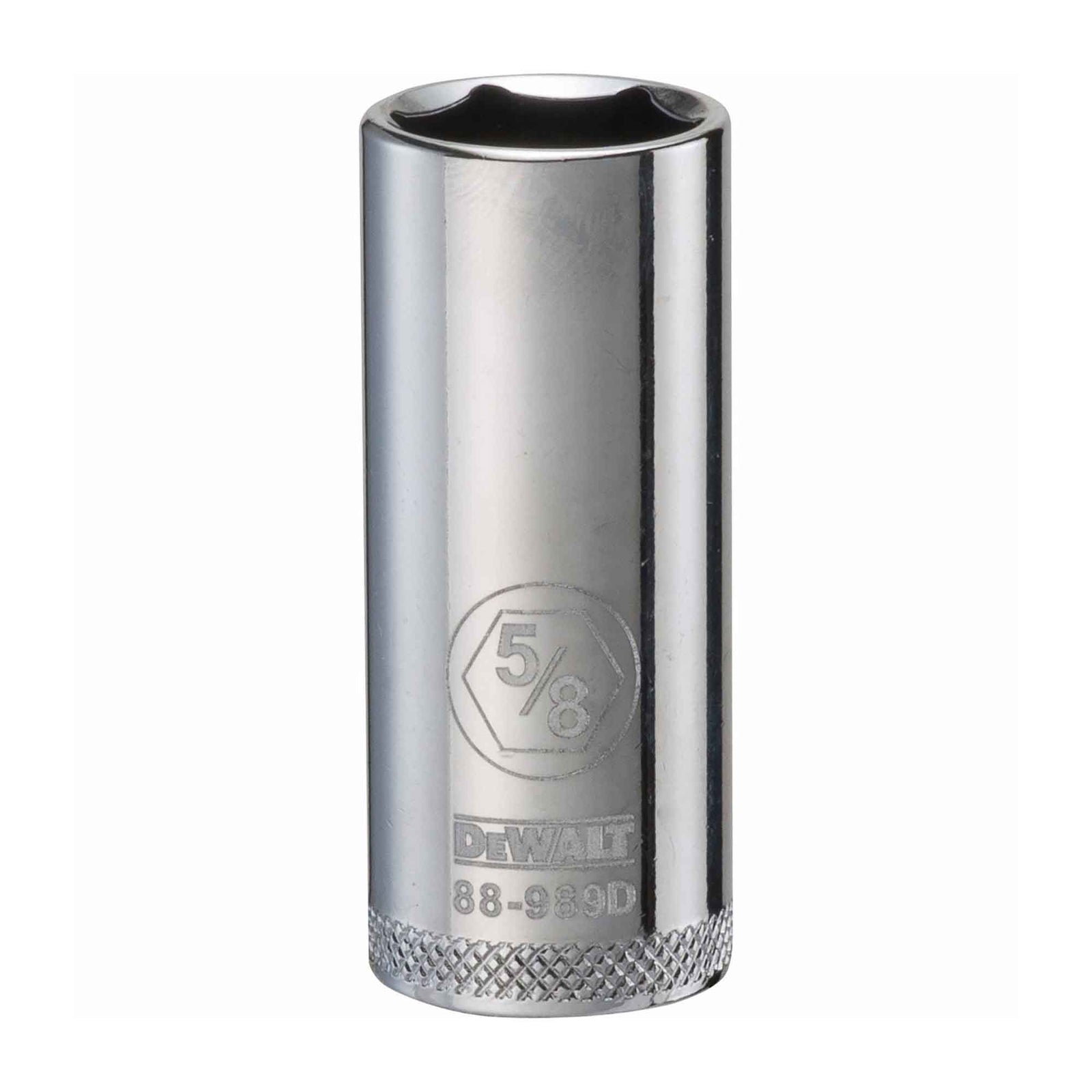 Douille standard profonde à entraînement carré de 3/8" avec 6 pointes, 5/8"