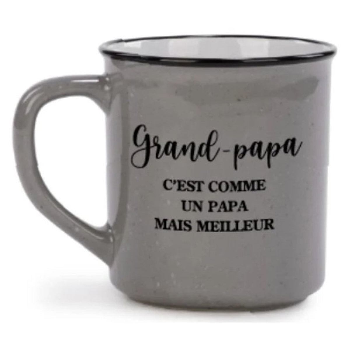 Tasse à café "Grand-papa C'EST COMME UN PAPA MAIS MEILLEUR", 3-1/2" x 4-1/2"