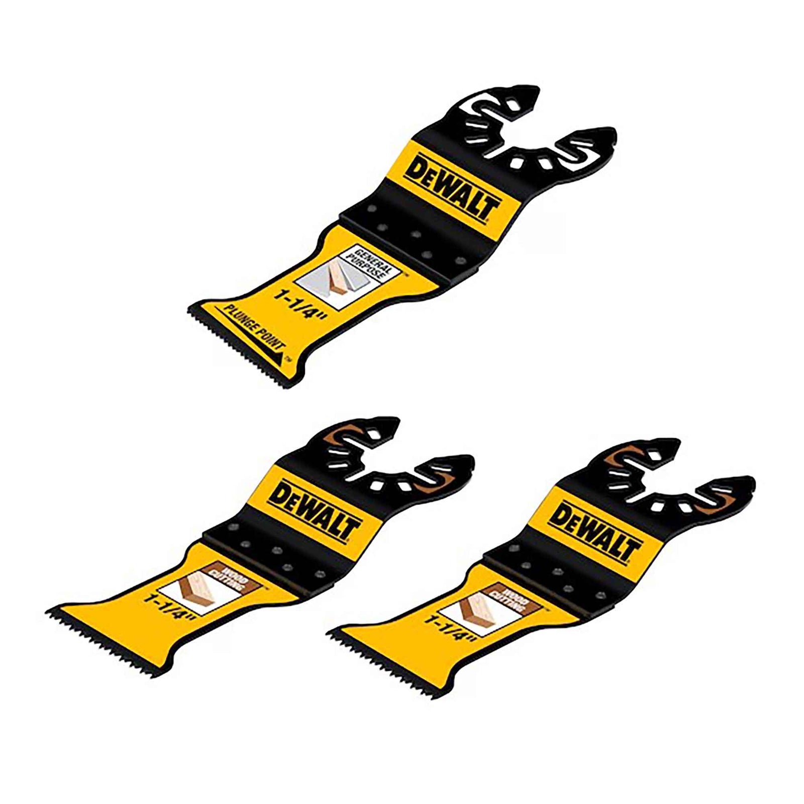 Assortiment de lames oscillantes, 3 pièces