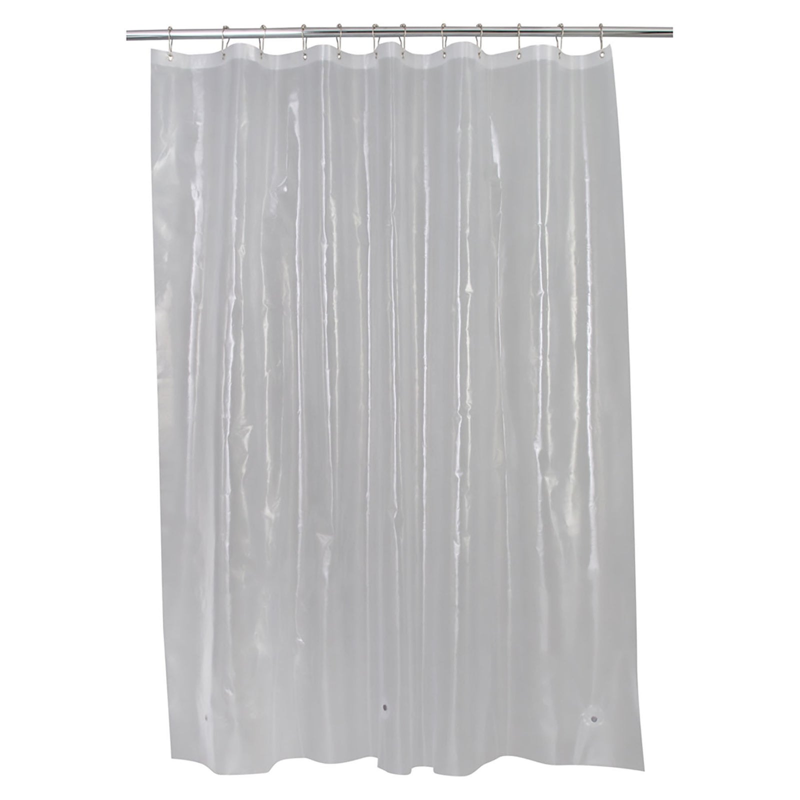 Rideau de douche Crown 10G en PEVA / EVA, 70" x 72" x 22,83" (transparent)