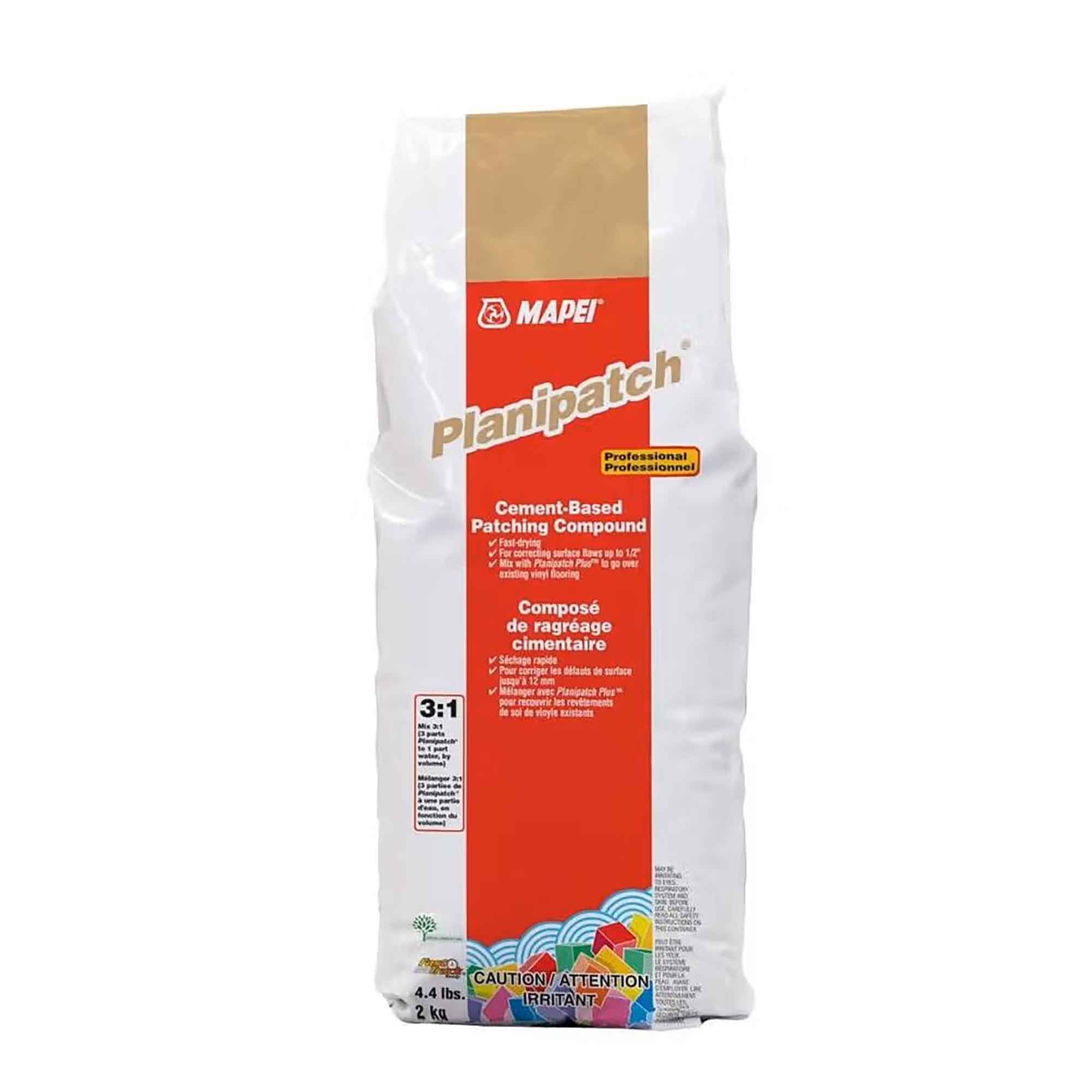 Composé de ragréage cimentaire Planipatch, 4,4 lb