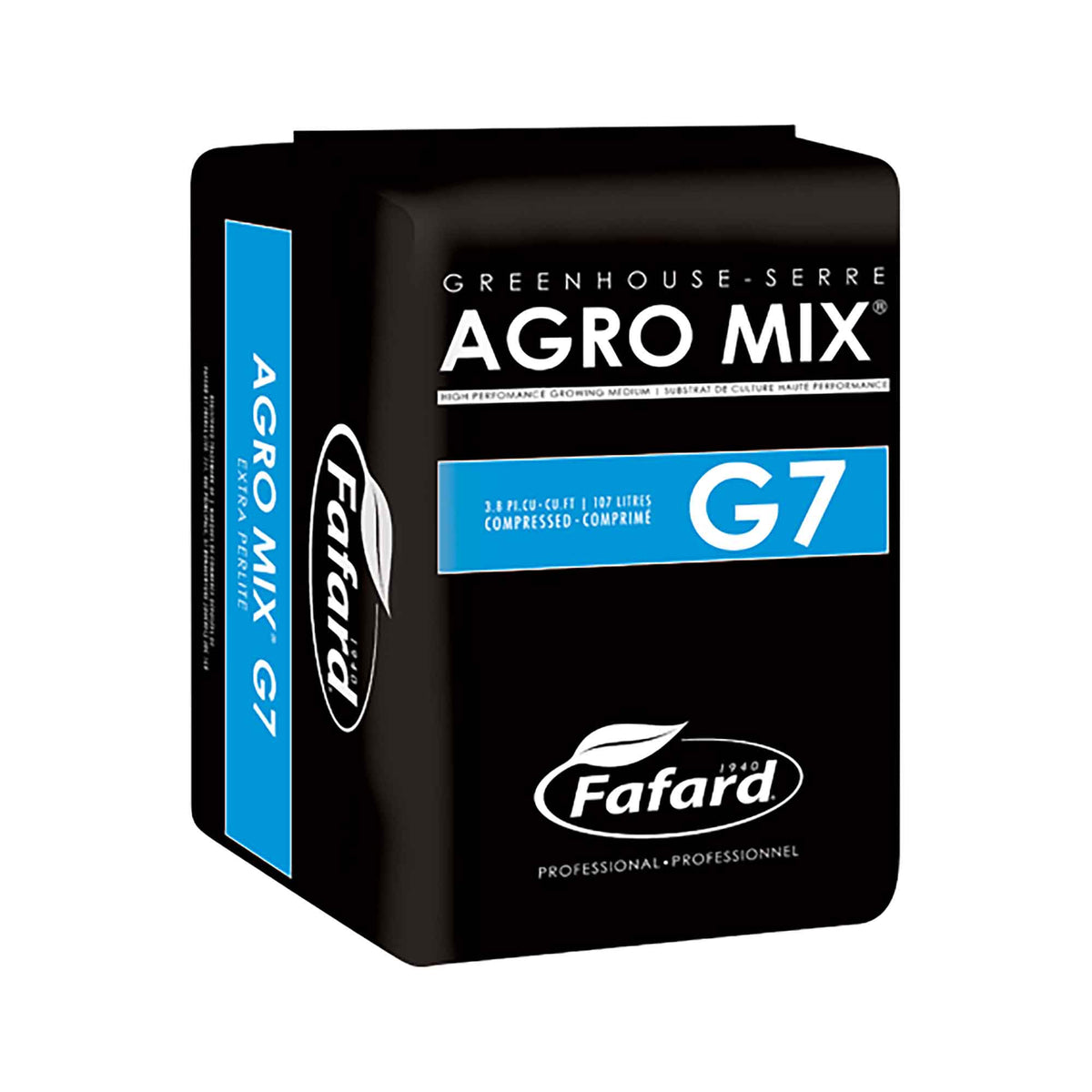 Terreau tout usage Agro Mix G7, 3,8 pi³ comprimé