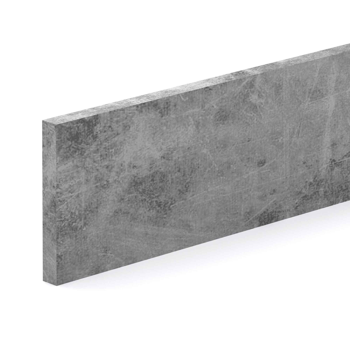 Barre plate en acier non plaqué, 1/8'' x 1'' x 48''