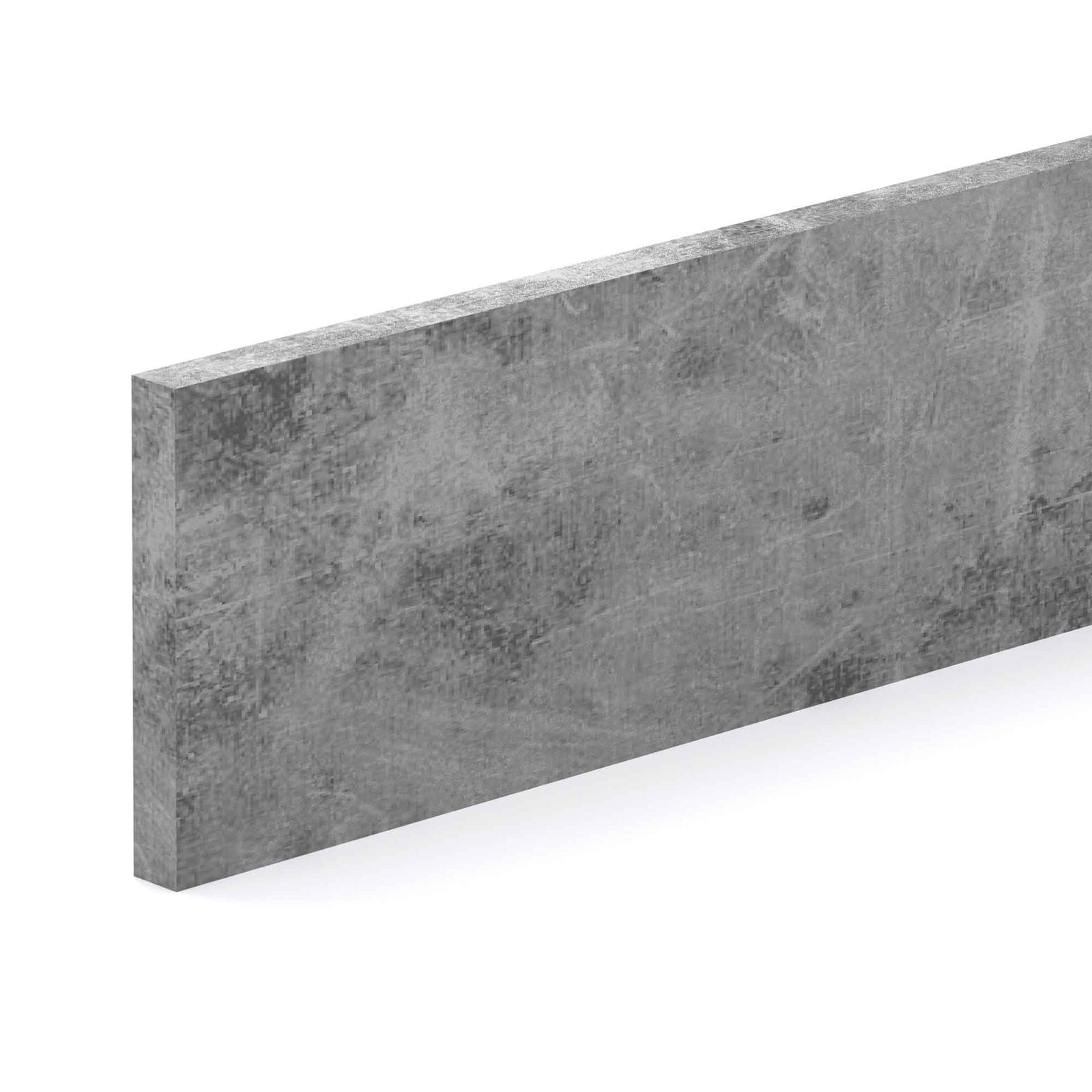 Barre plate en acier non plaqué, 1/8'' x 1'' x 48''