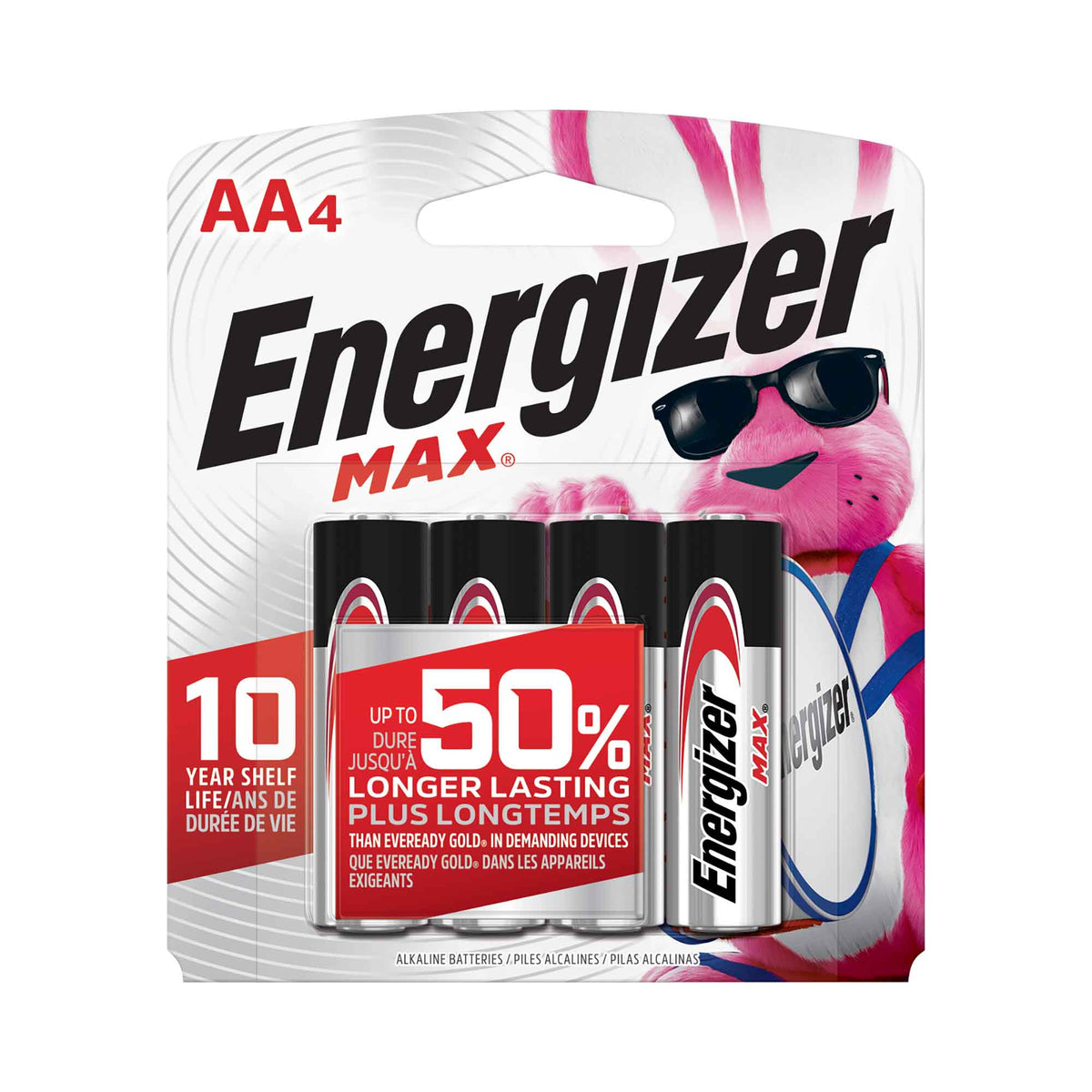 Pile AA Energizer Max, 4 unités