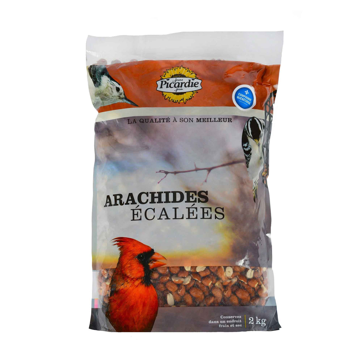 Arachides écalées, 2 kg
