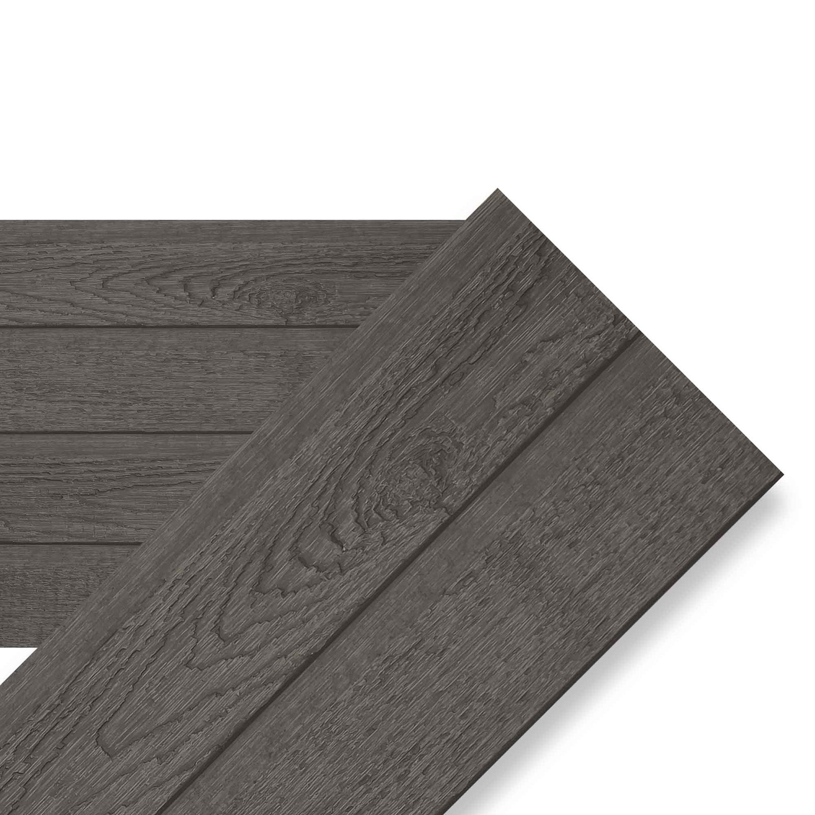 Revêtement d'extérieur Ridgewood D-5 de 12" x 3/8" x 12', Charbon