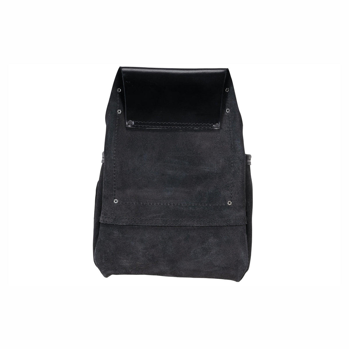 Sac Phantom en cuir noir résistant pour clous et outils, 10 poches