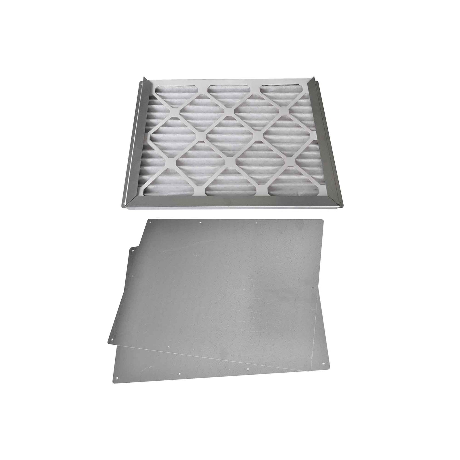 Filtre à air de remplacement en carton avec cadre et support, 20'' x 15'' x 1'' 