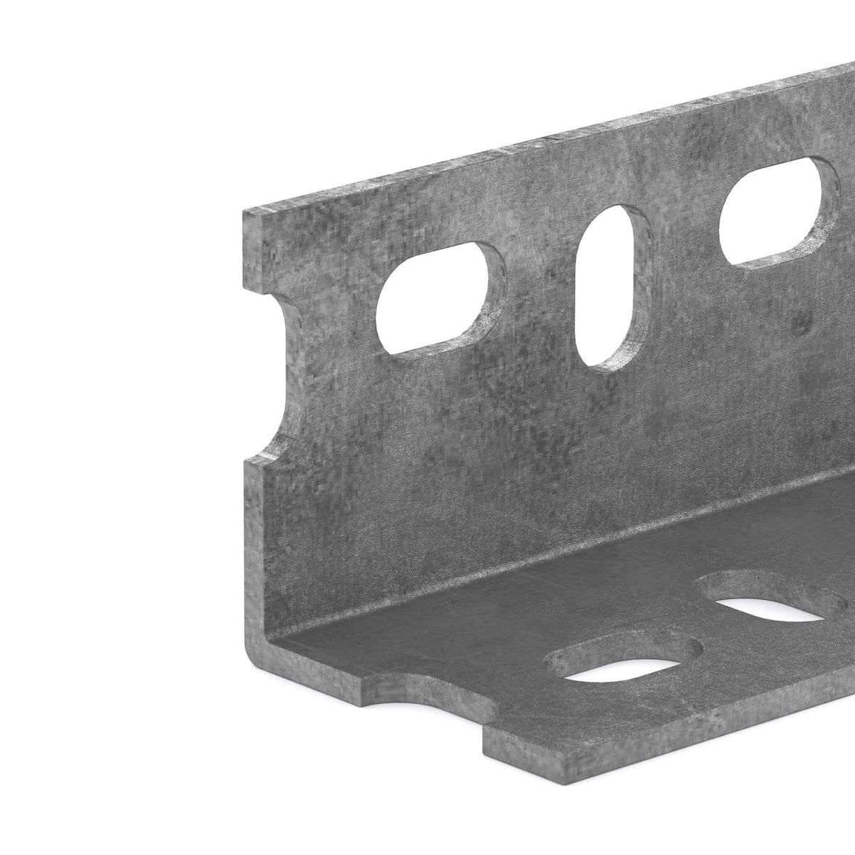 Angle perforé en acier galvanisé, 1-1/2'' x 36''