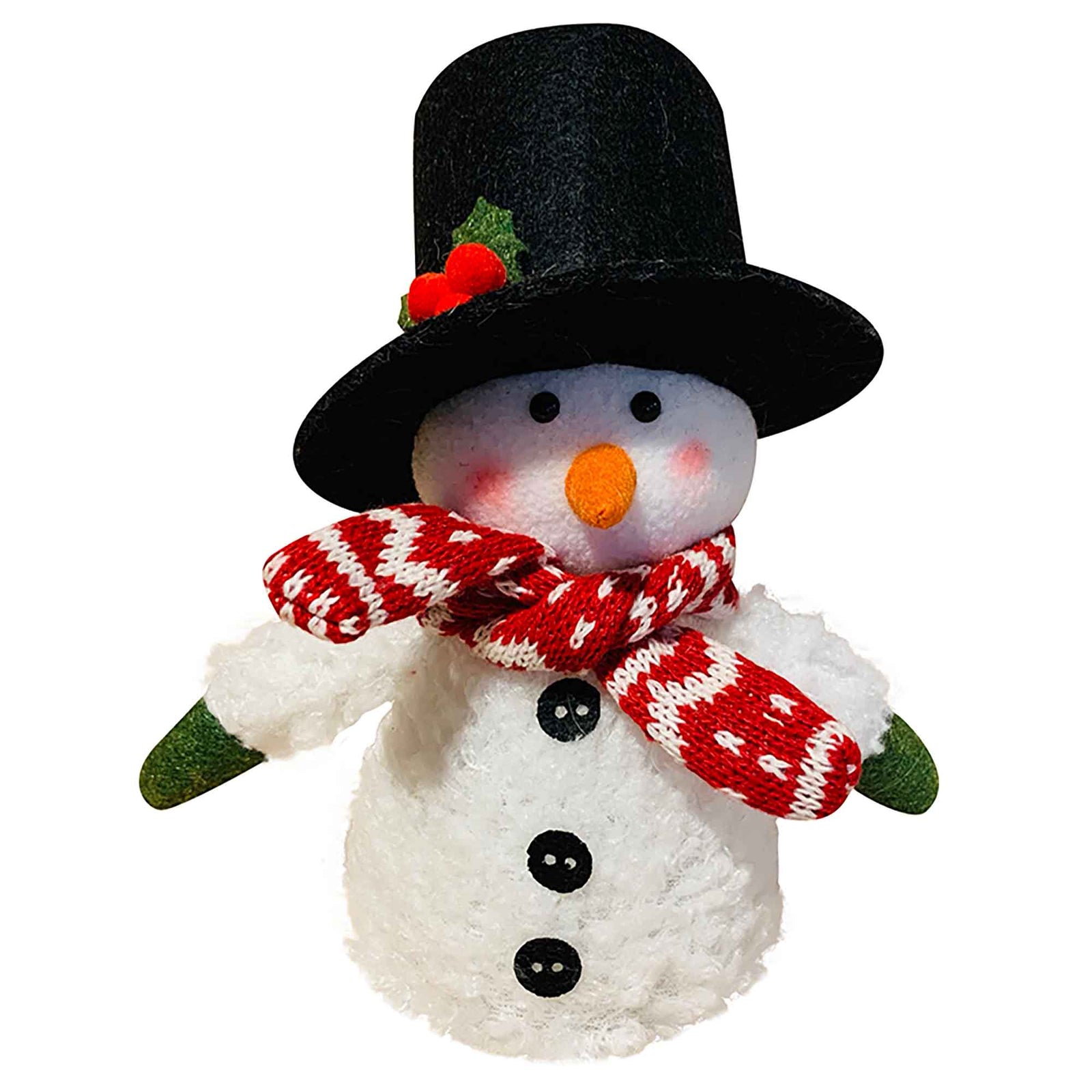 Bonhomme de neige lumineux, 22 cm