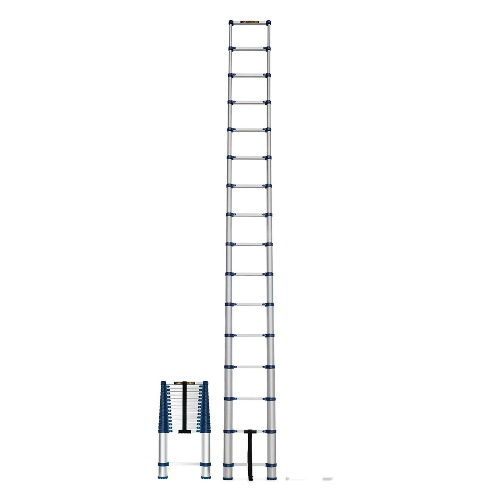 Échelle télescopique en aluminium, 15,5'