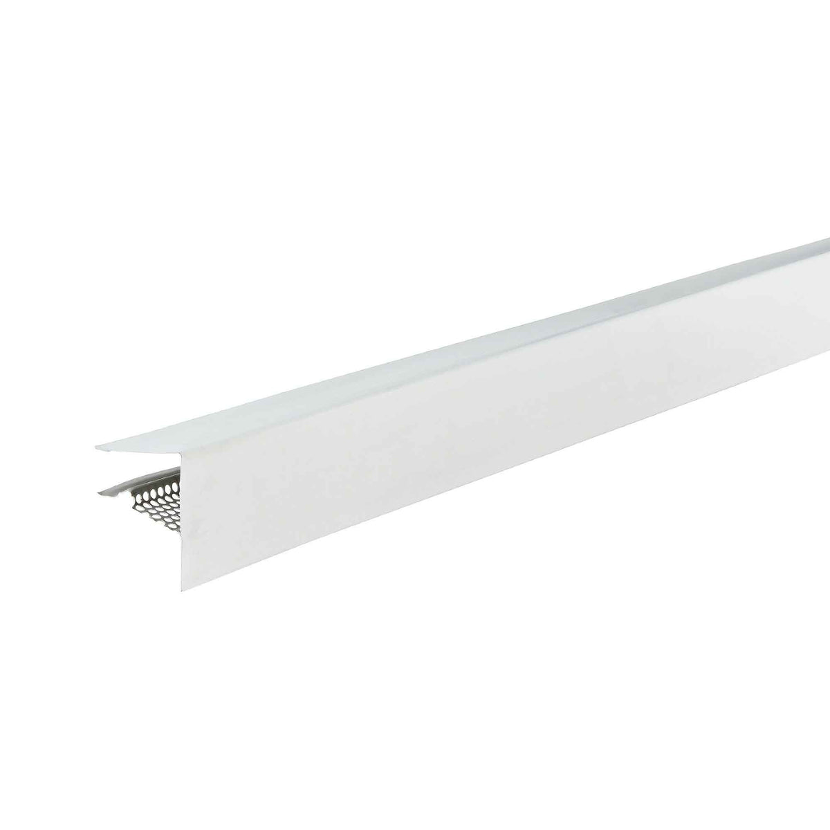 Moulure ventilée pour haut de mur en blanc, 1&#39;&#39; x 10&#39;