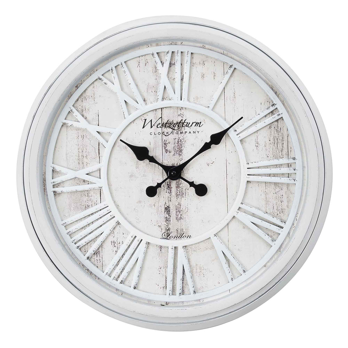 Horloge murale ronde, 20'' (gris clair)