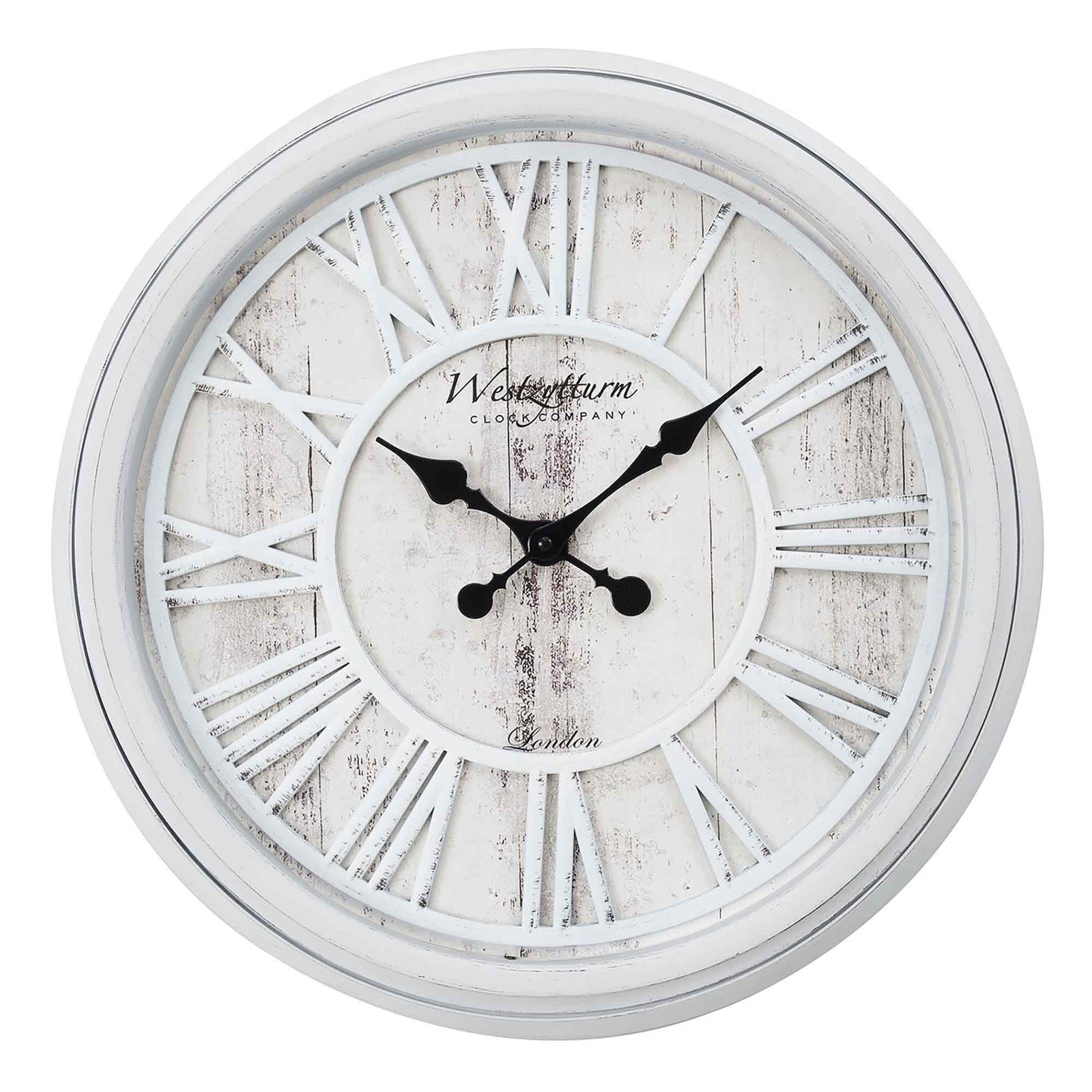 Horloge murale ronde, 20'' (gris clair)