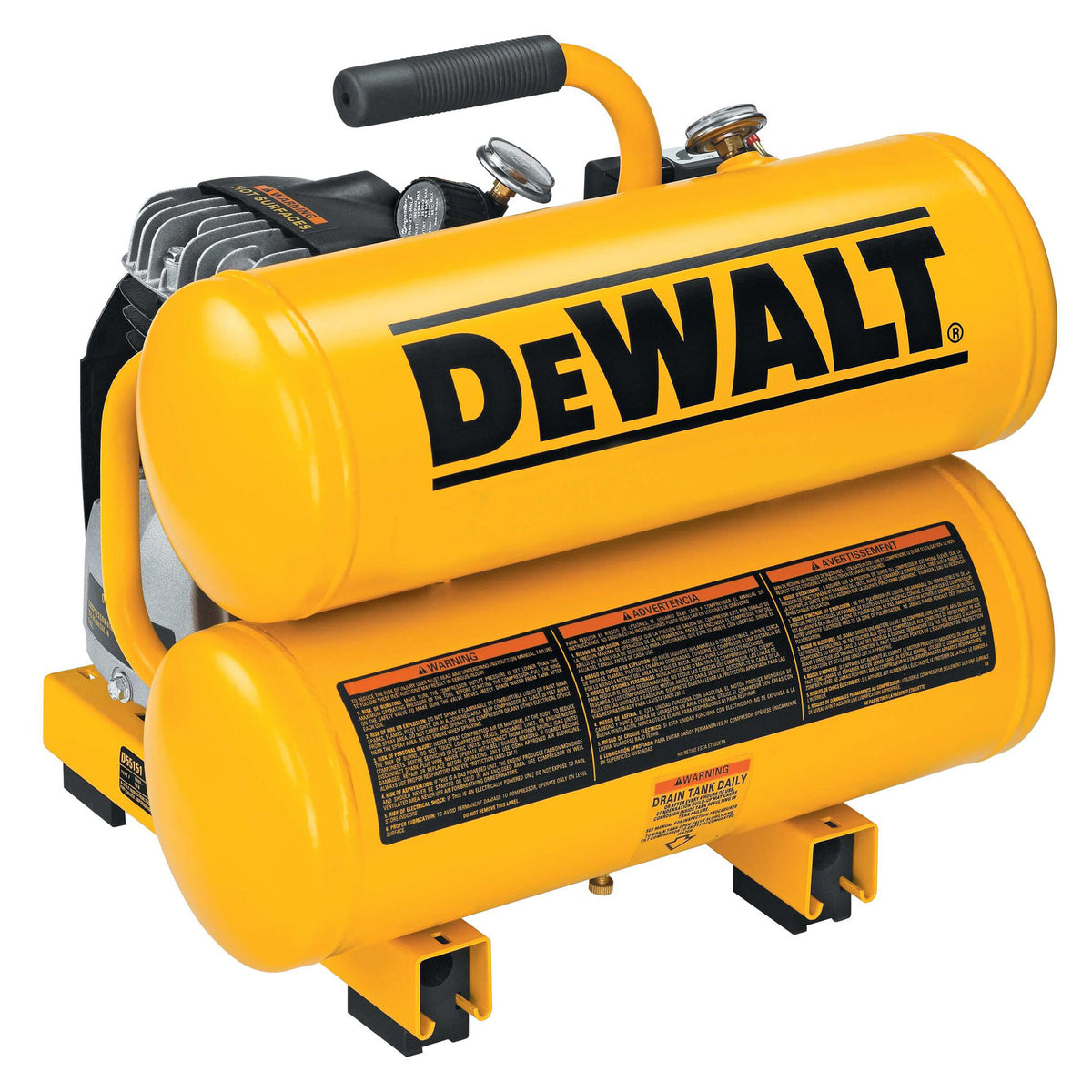 Compresseur électrique portatif 1,1 CV de 4 gallons