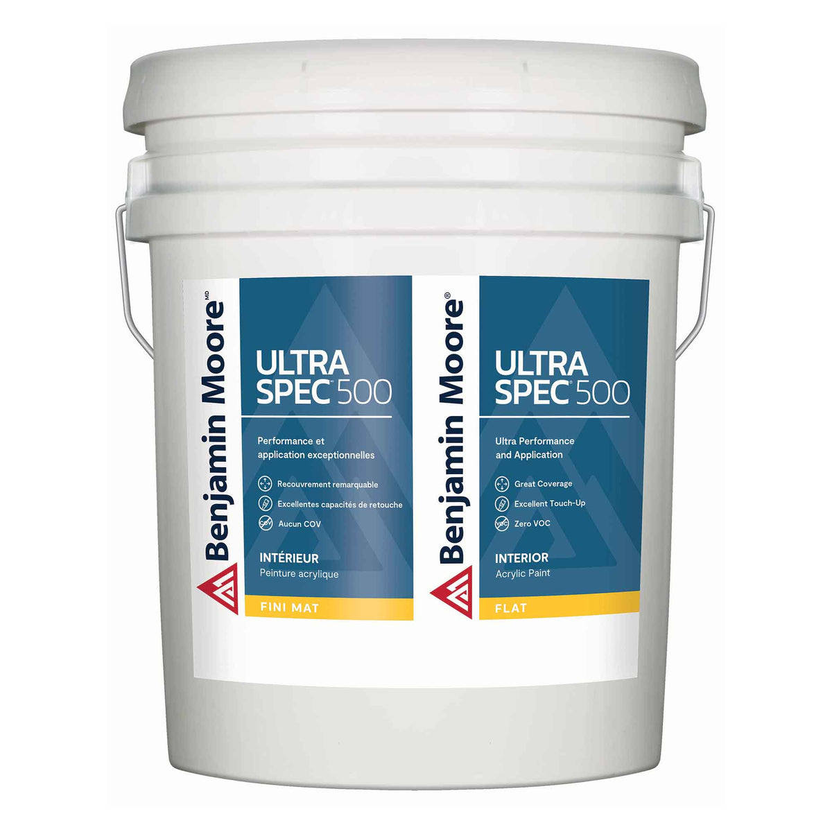 Peinture d&#39;intérieur Ultra Spec 500 mat base 1, 18,9 L