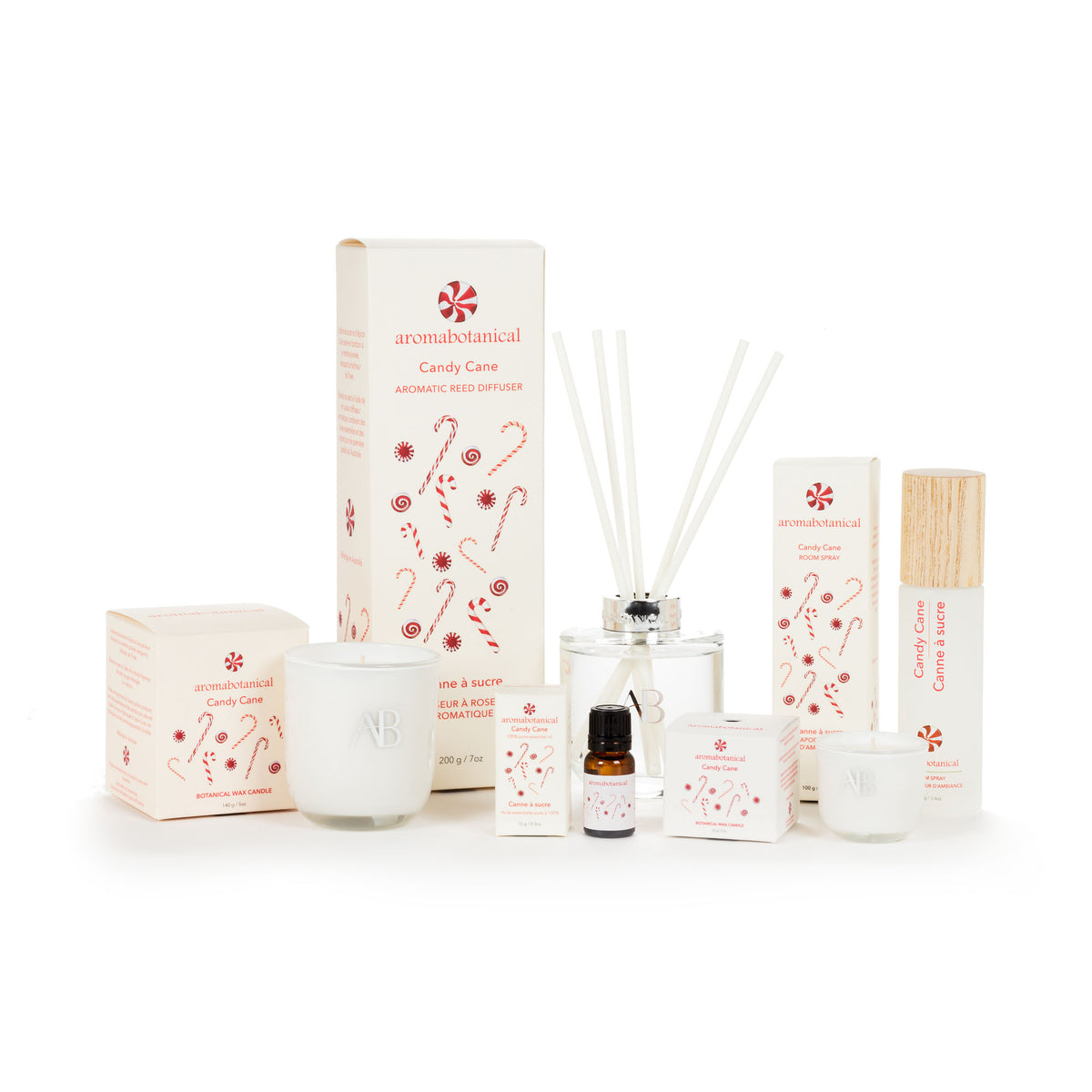 Bougie en cire botanique canne à sucre, 57 g