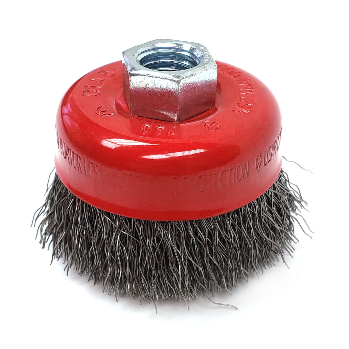 Brosse coupe Diablo à fils ondulés 3&quot; 5/8&quot;-11