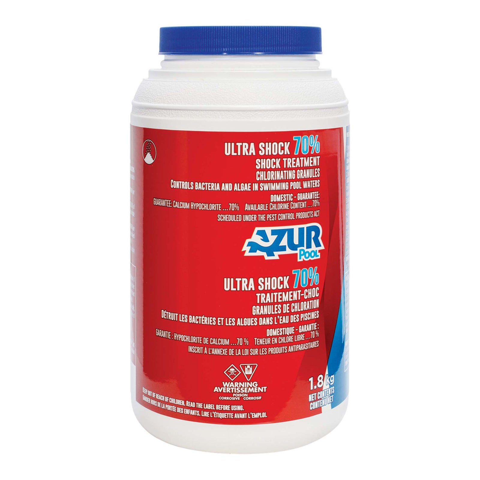 Traitement Ultra Shock à 70 %, 1,8 kg 
