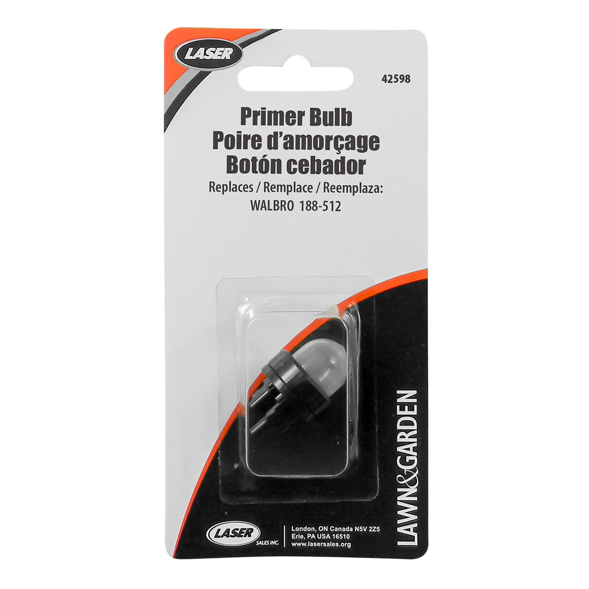 Poire d'amorçage WALBRO 188-512