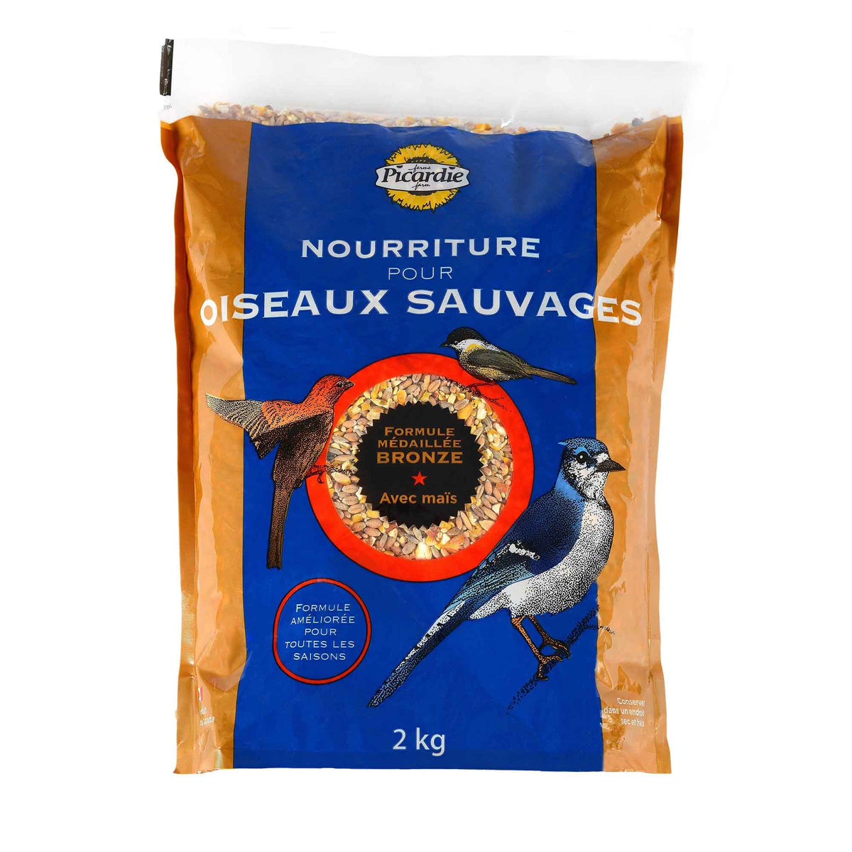 Oiseaux sauvages (Bronze), 2 kg