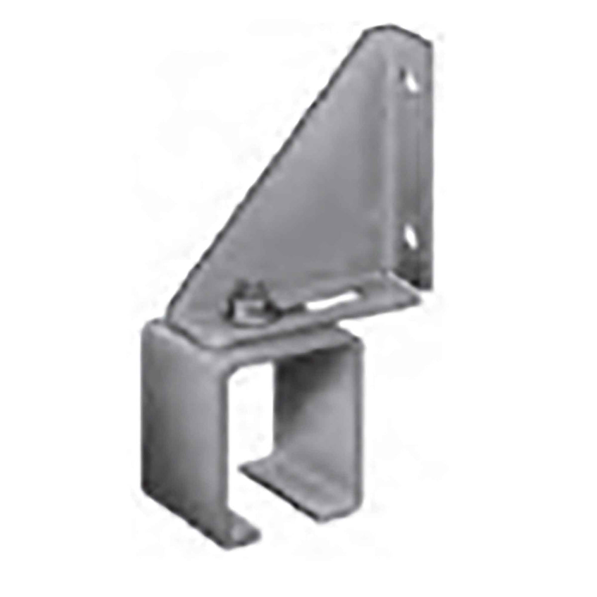 Support de rail de porte carré simple ajustable