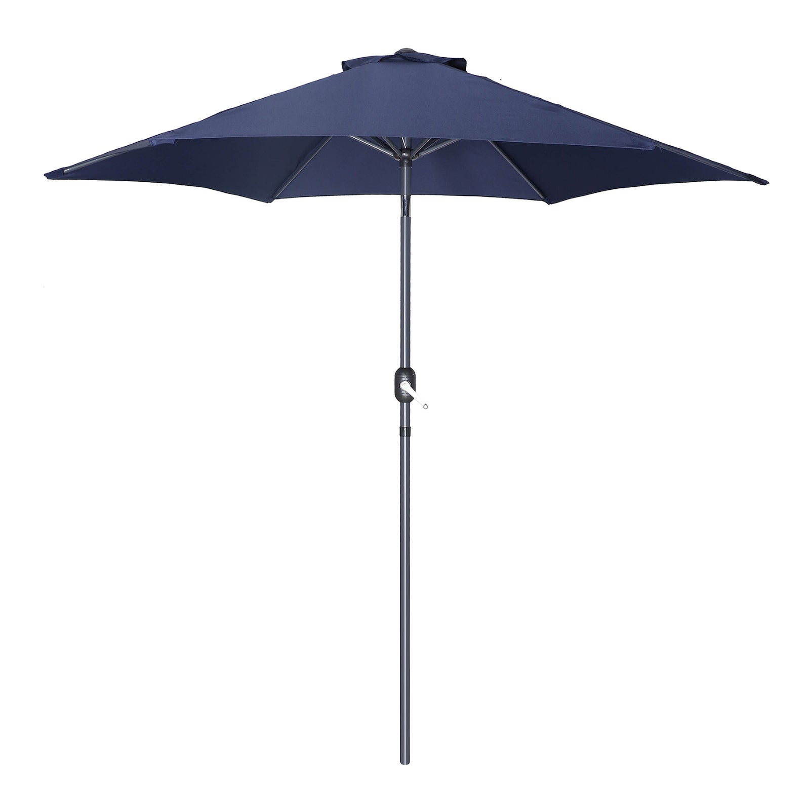 Parasol du marché inclinable de 9', bleu marine