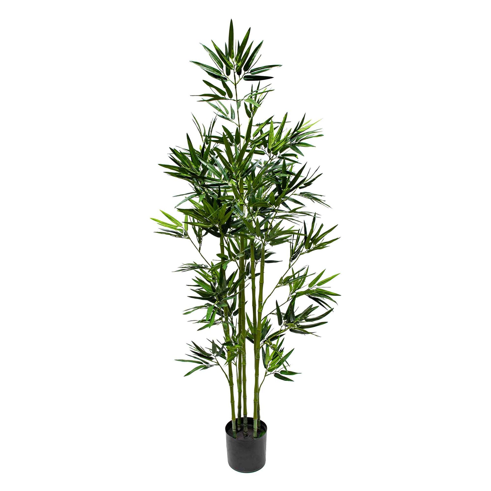 Arbre de bambou artificiel en pot, 59"