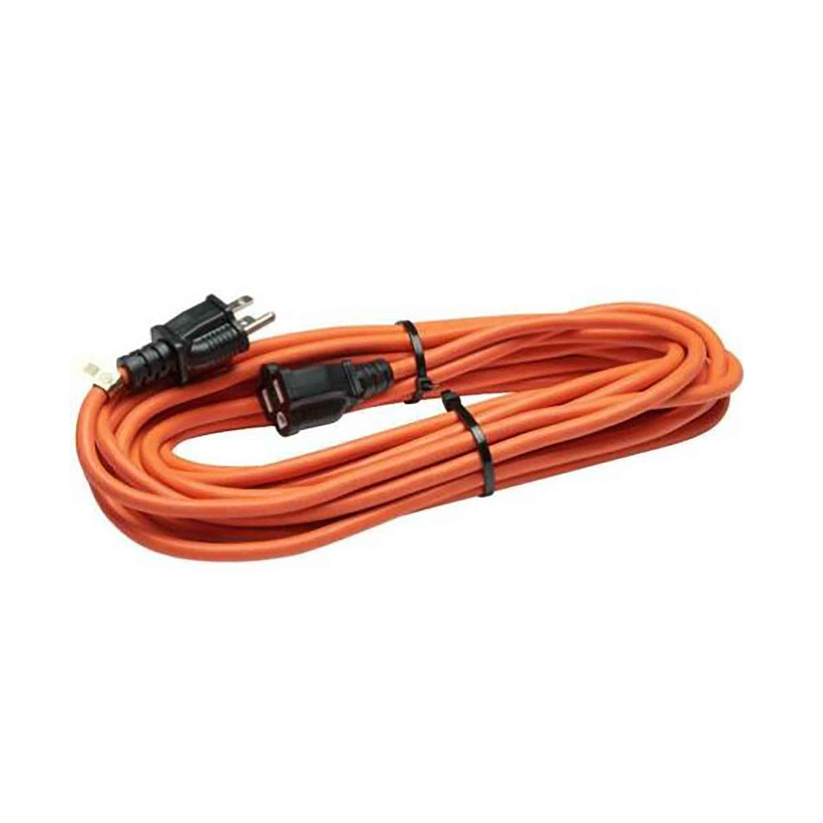 Rallonge électrique à cordon 16/3 SJTW de 10 m à 1 prise, orange