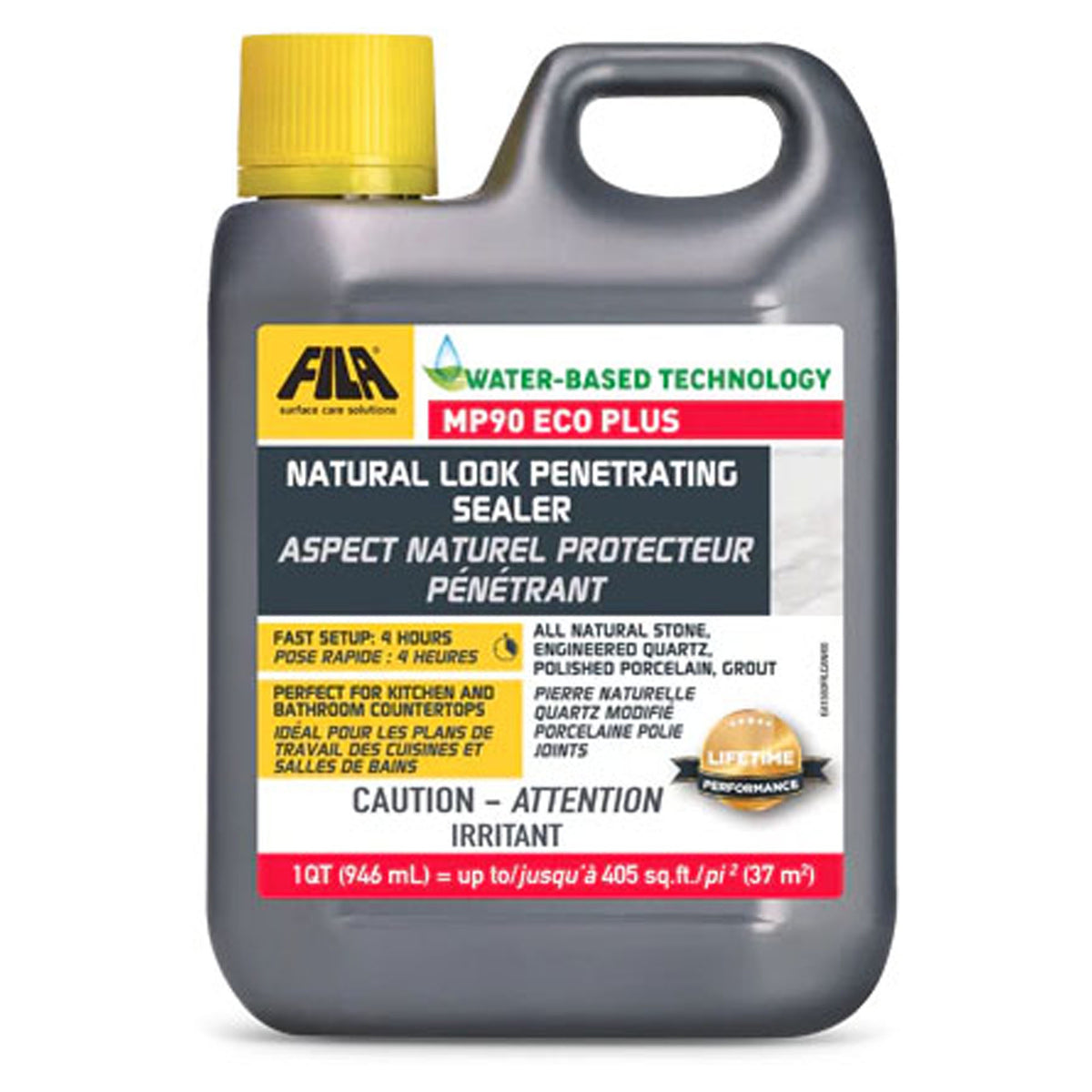 Scellant MP90 Eco Plus pour porcelaine et pierre, 946 ml