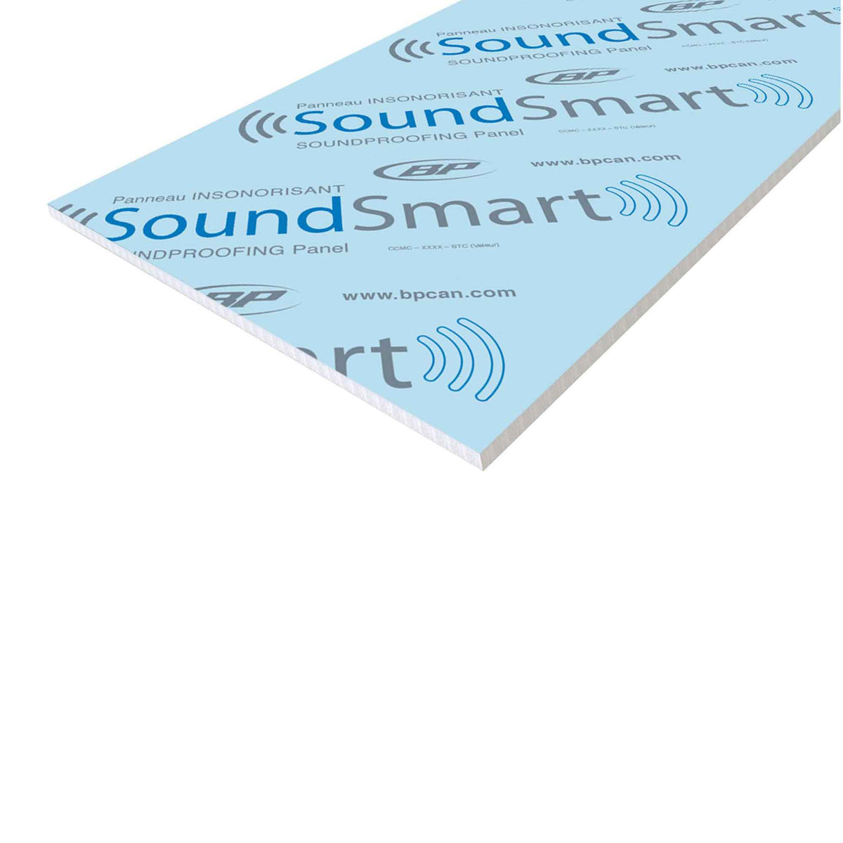 Panneau acoustique SoundSmart, 5/8&quot; x 48&#39;&#39; x 97&quot;