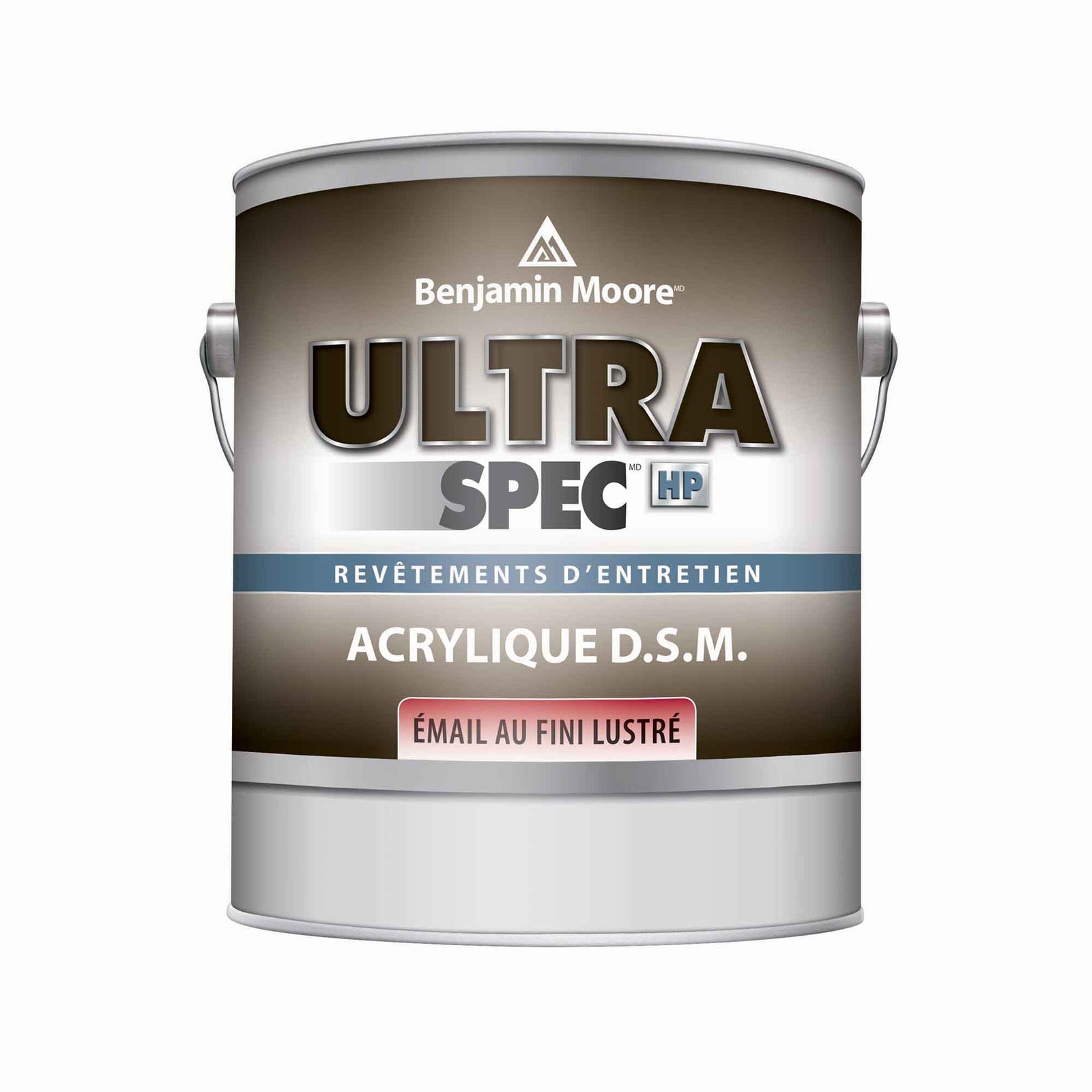 Revêtement d'entretien Ultra Spec HP acrylique D.S.M. émail lustré base 1, 3,79 L