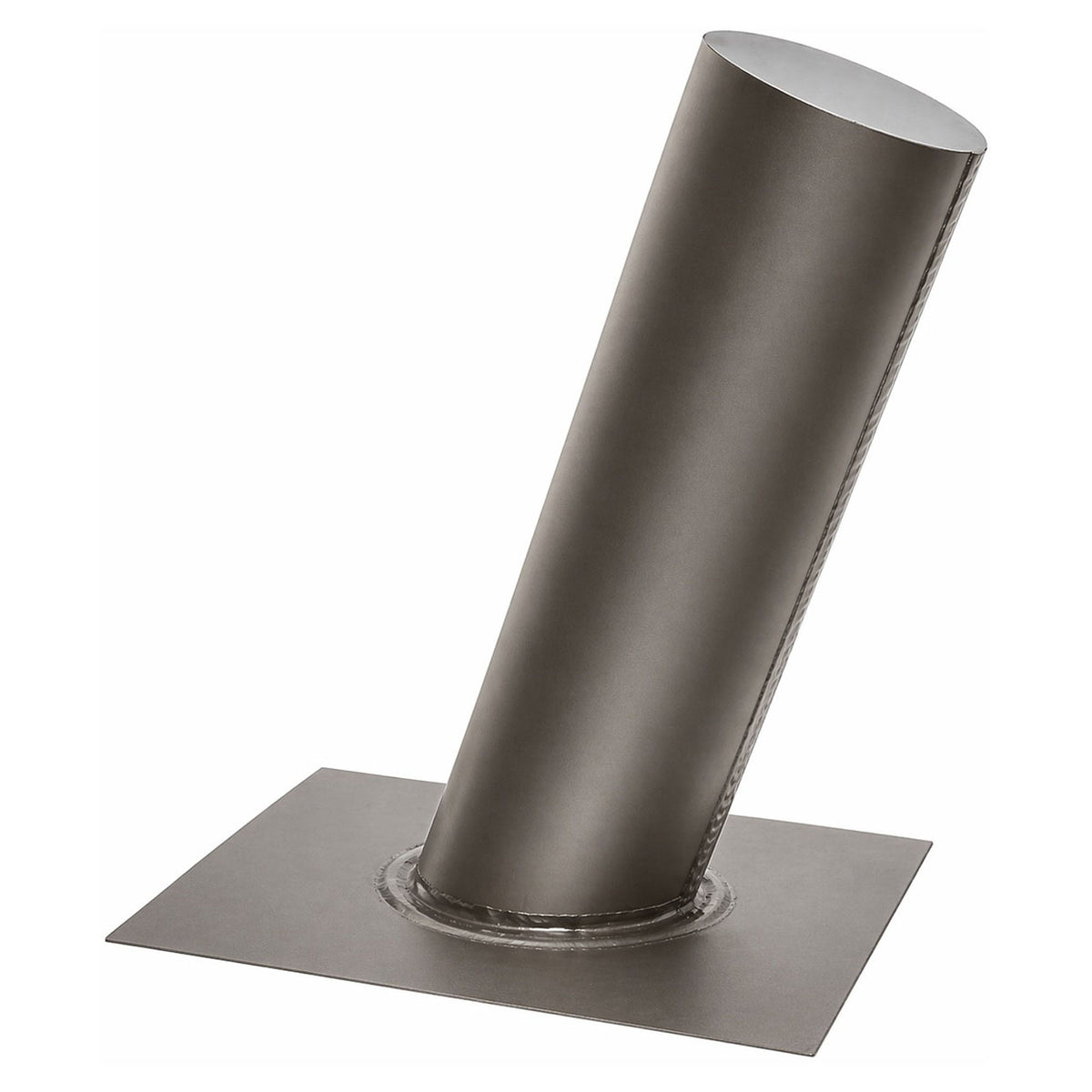 Évent de plomberie pour toiture en pente de 12/12, 5" x 18" (brun foncé)