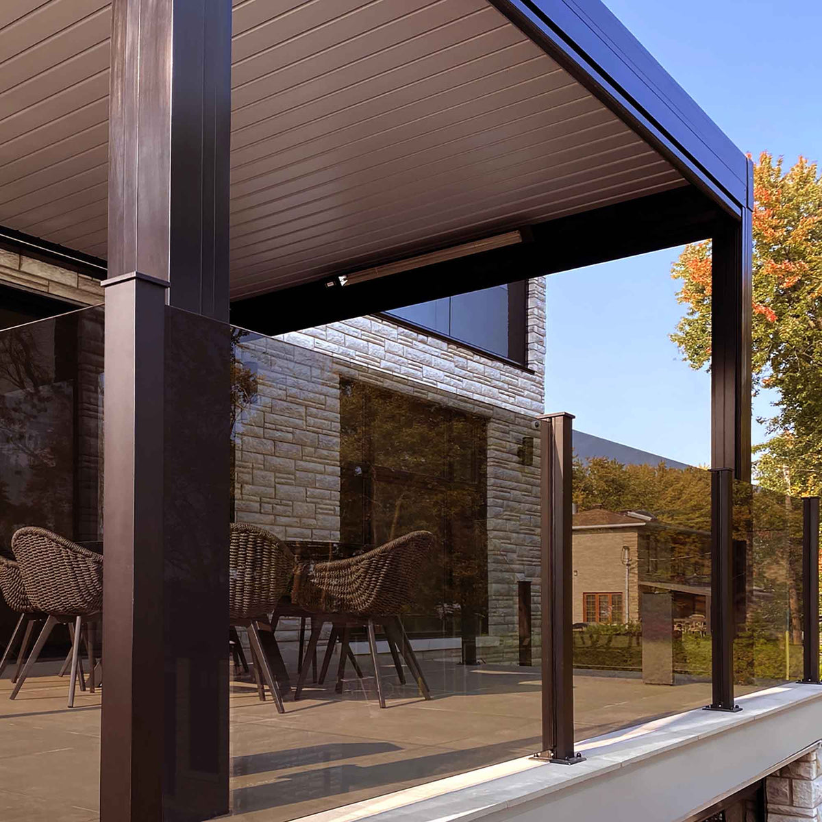 Kit d'ancrage pour rampe de verre, 6 mm 