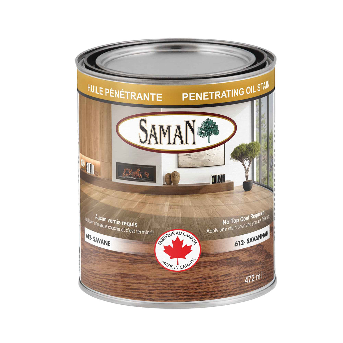 Huile pénétrante pour bois, 472 ml (savane)