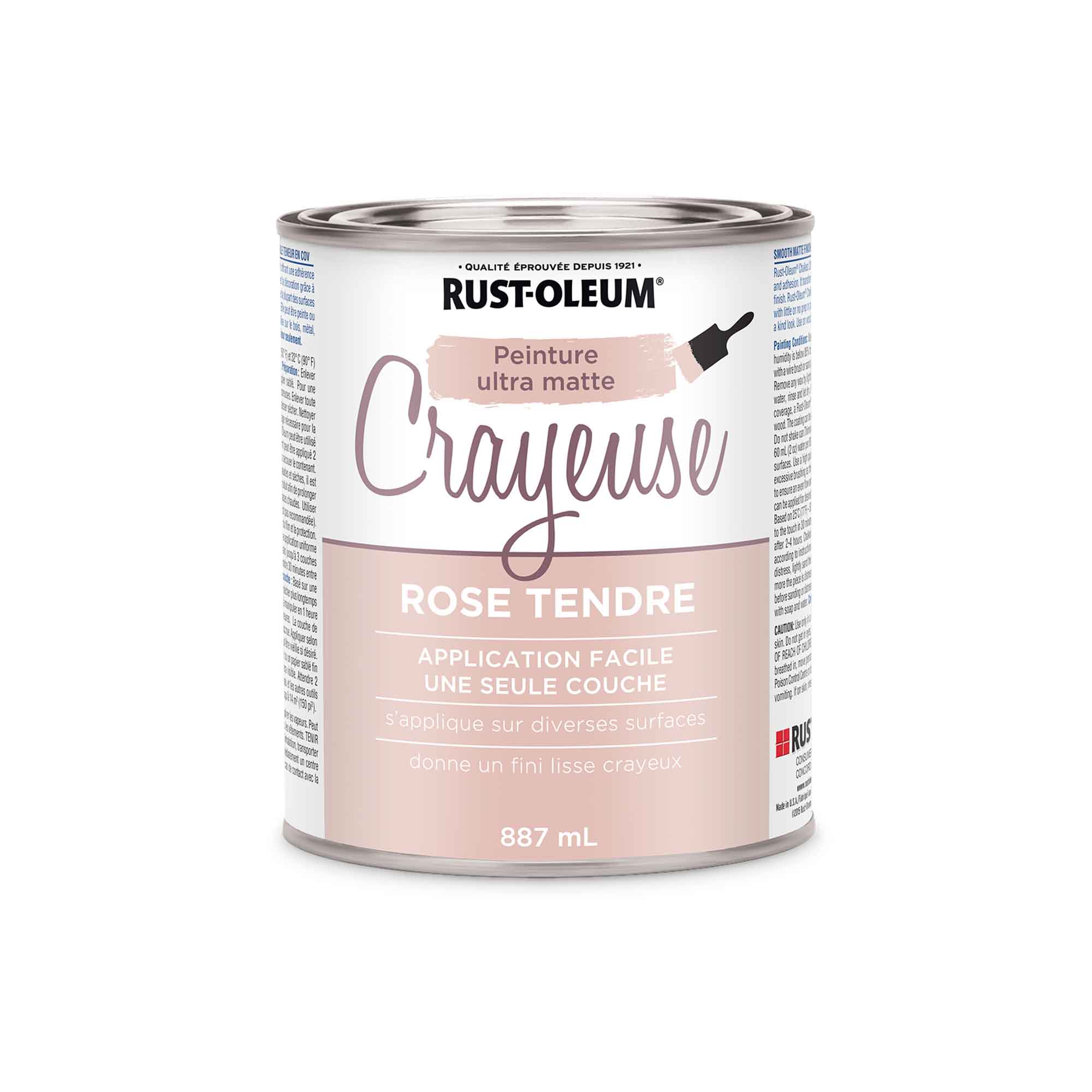 Peinture à la craie Ultra Mate rose tendre, 887 ml