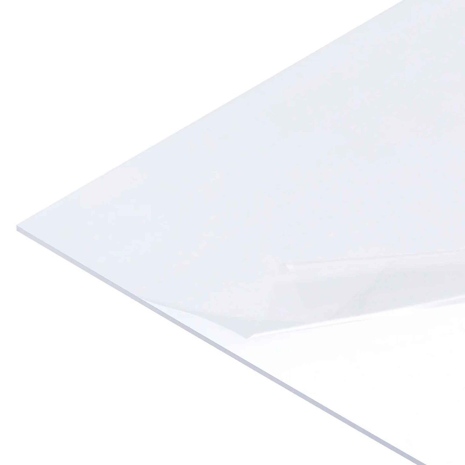 Panneau d'acrylique clair, 24" x 48" x 1/4"