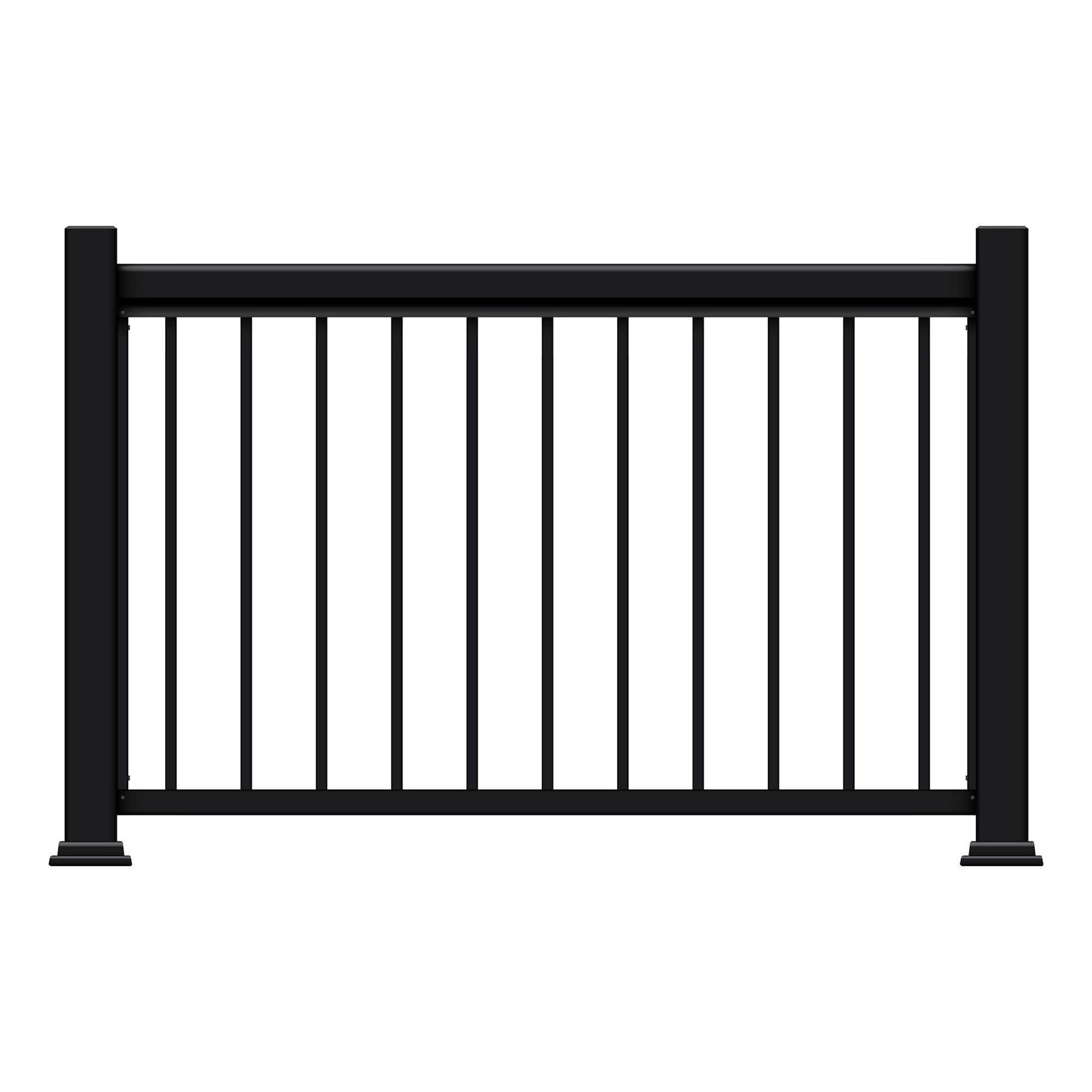 Ensemble de rampe Legacy noir, 36'' x 46'' 