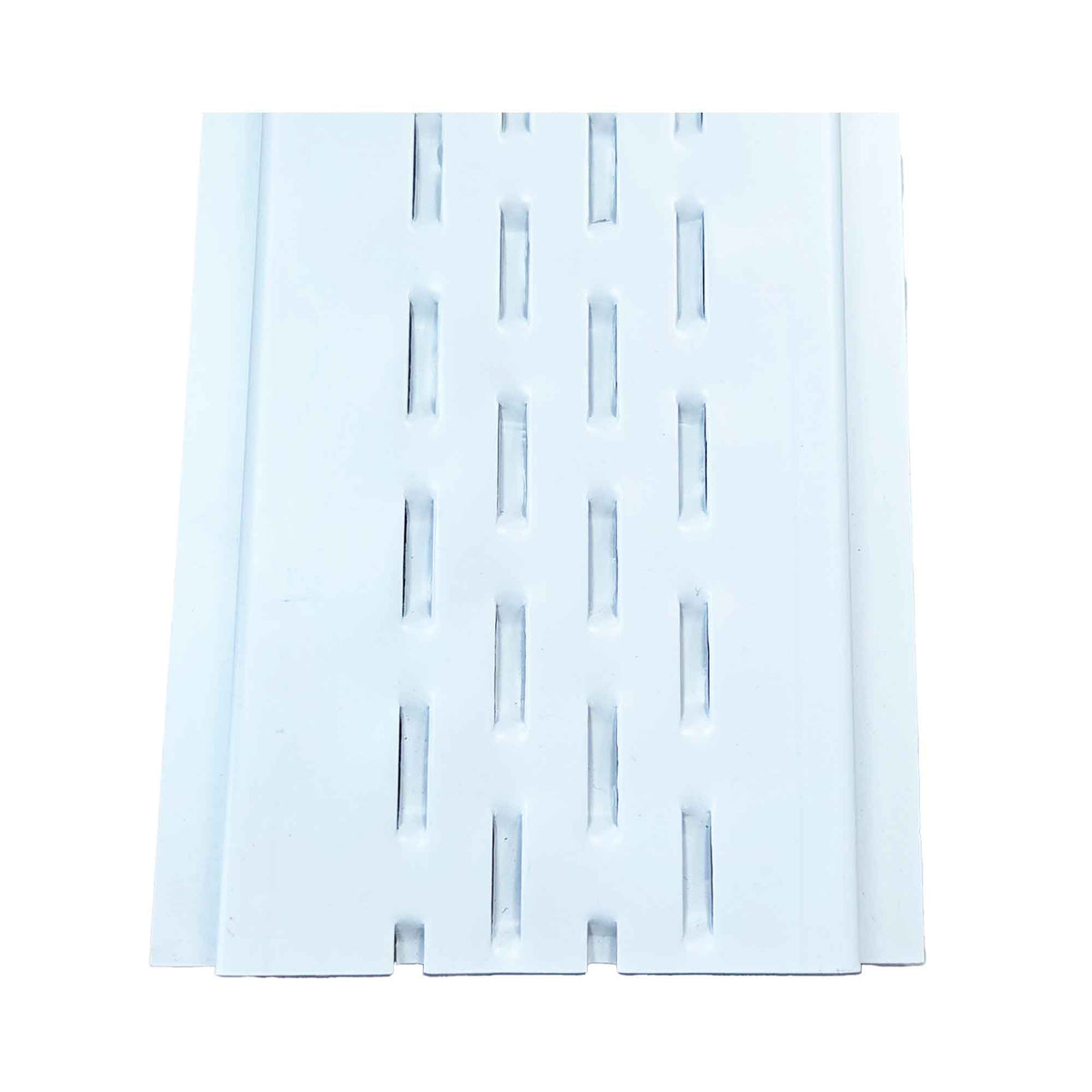 Aérateur continu en aluminium, 2-1/2" x 3 m (blanc pur #431)
