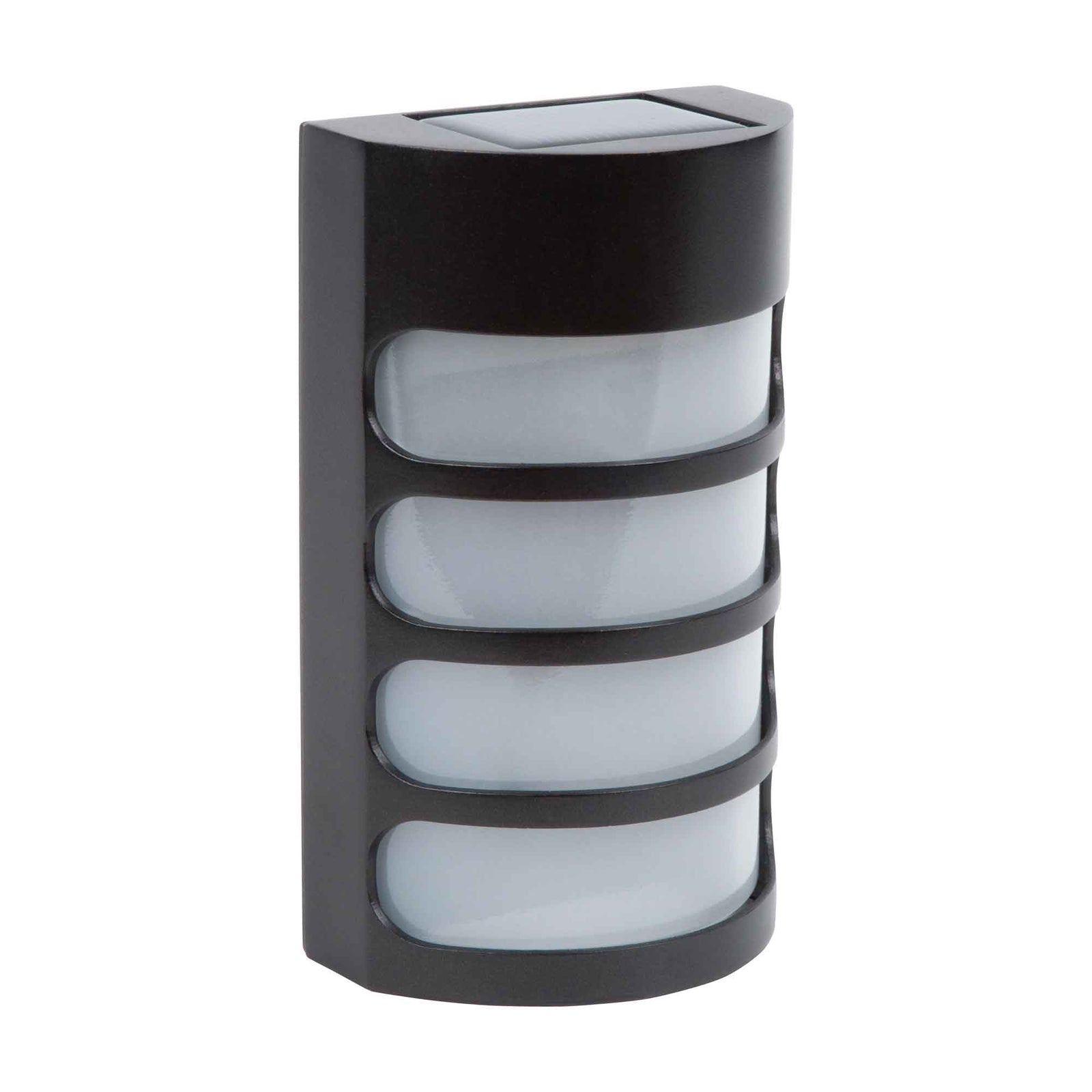 Applique solaire murale, noir