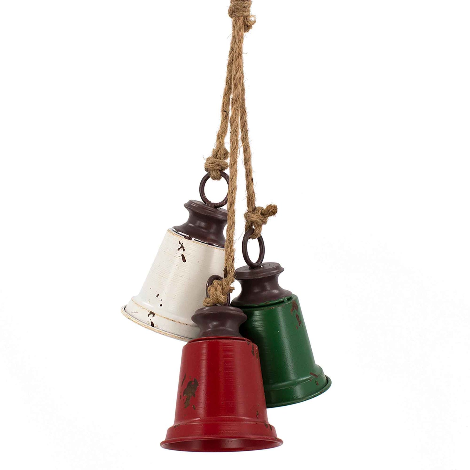 Guirlande de 3 cloches en métal, 22''