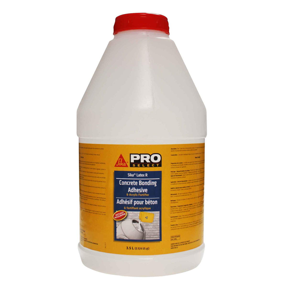 Adhésif pour béton Sika Latex R, 3,5 L