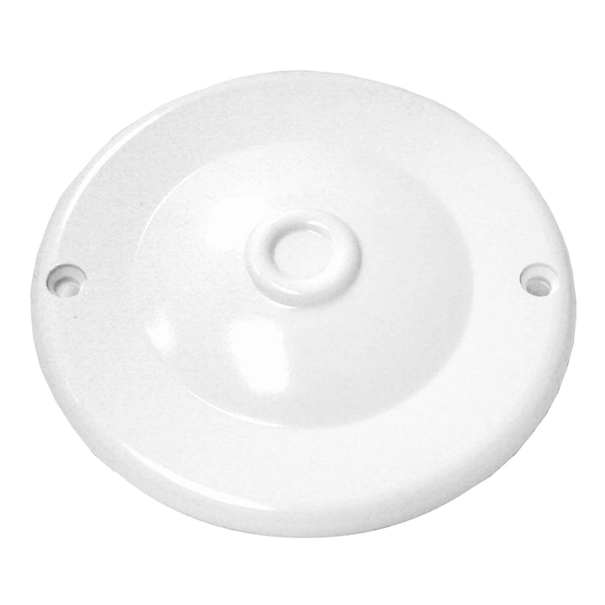 Couvercle pour lampe suspendue en blanc, 4&quot;