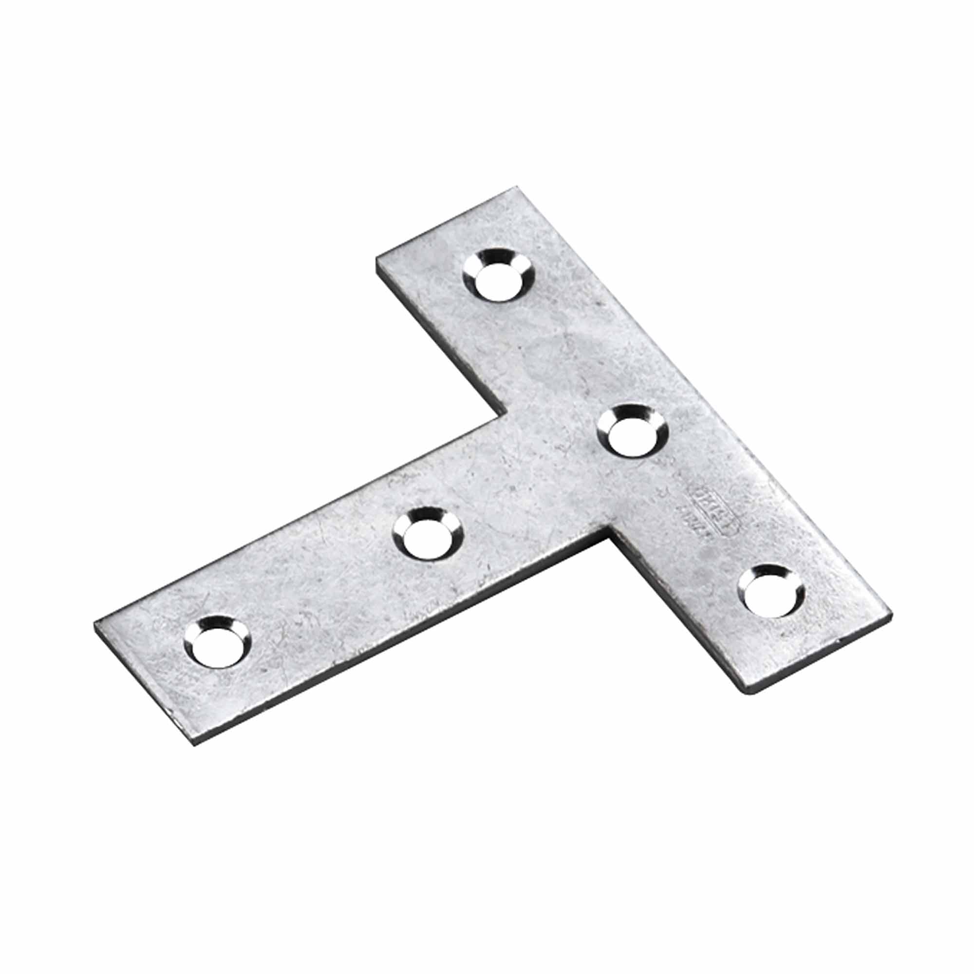 Plaque de fixation en T, 2-1/2'' x 5/8''