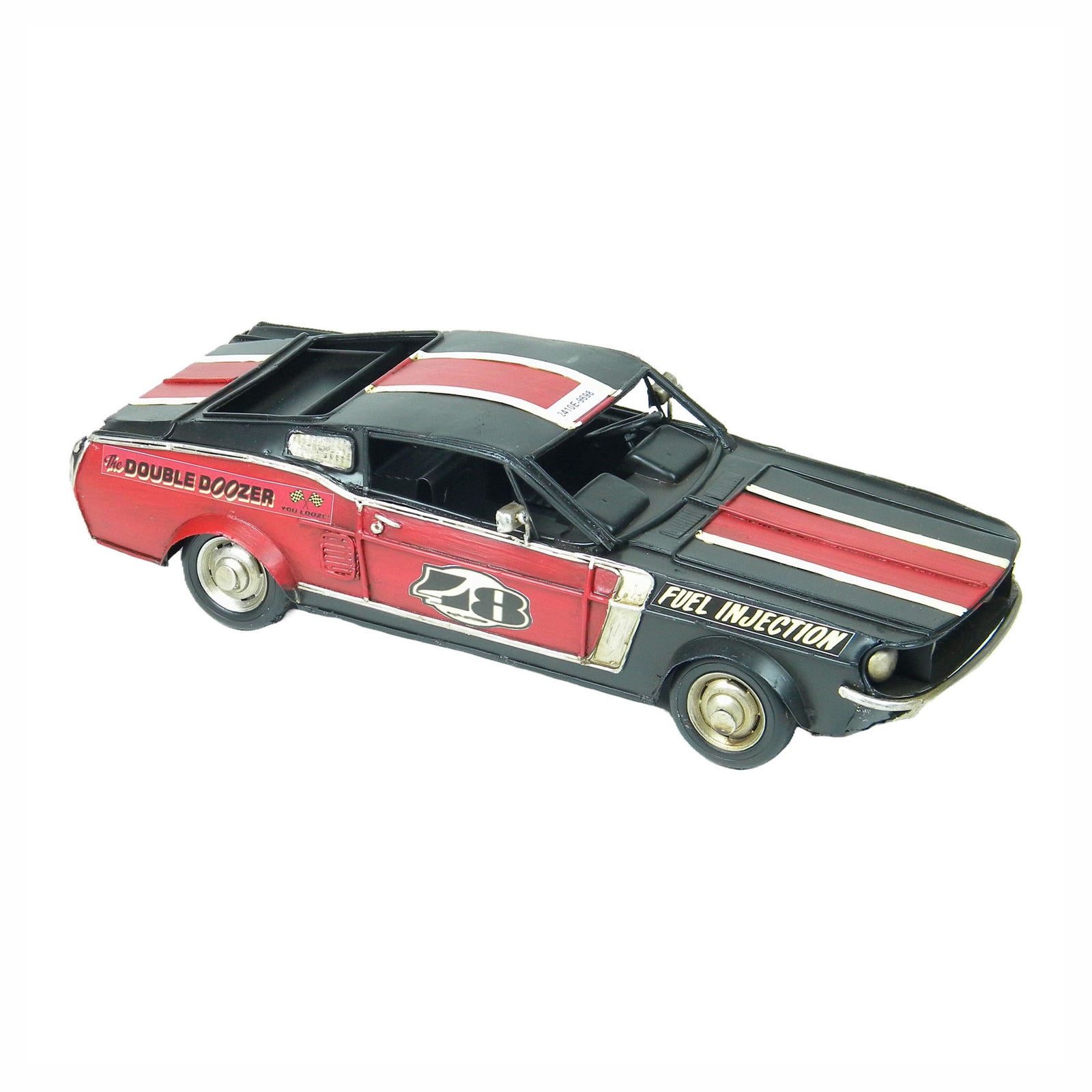 Mustang de course vintage décorative, 12-1/2" x 5" x 3-1/2"