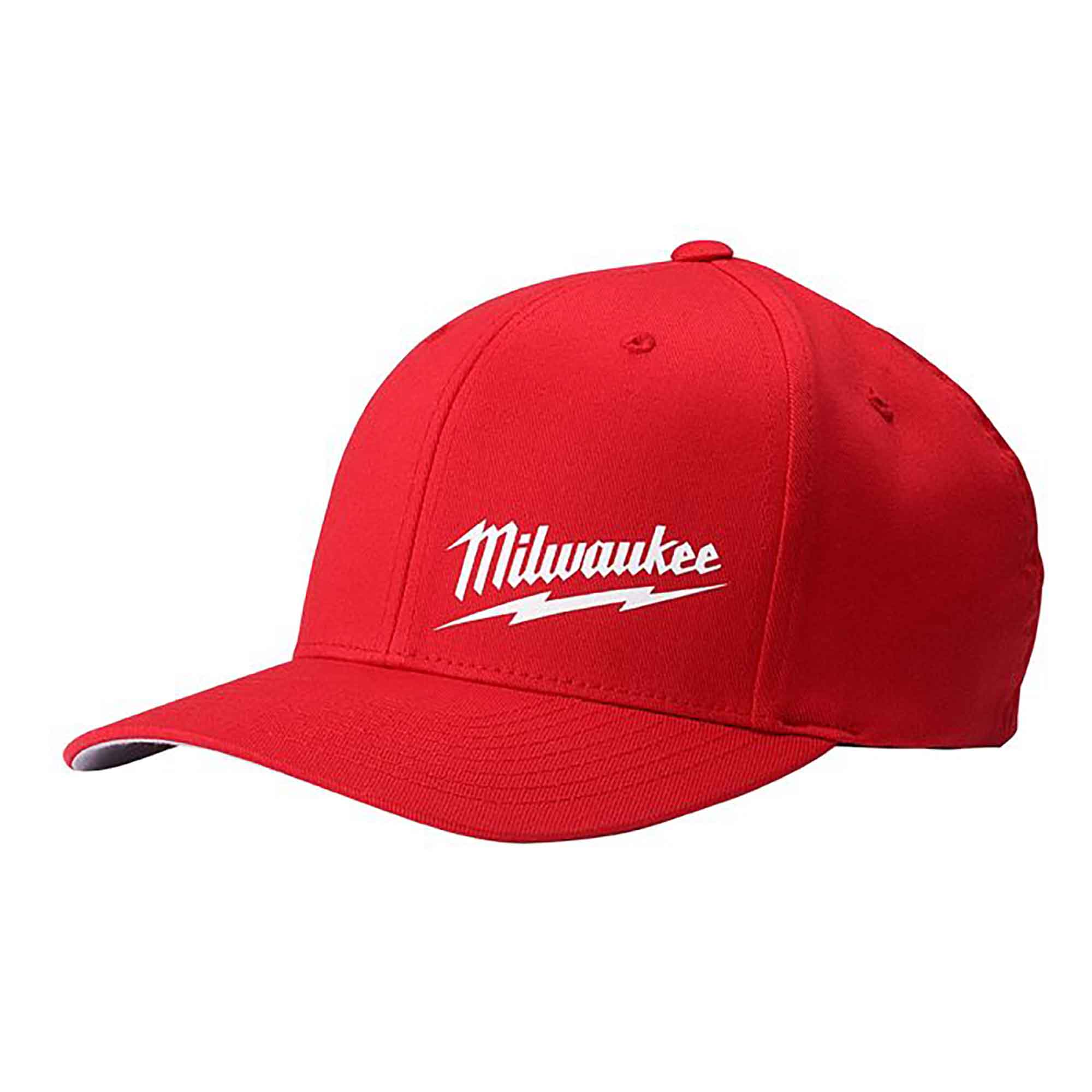 Casquette ajustée Milwaukee, rouge (grand / très grand) 