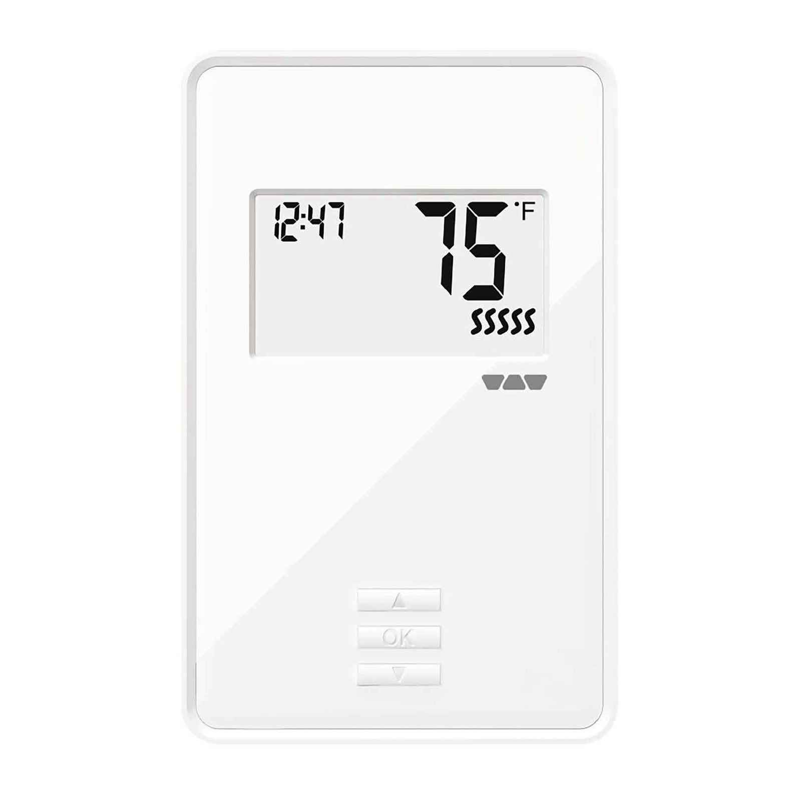 Thermostat non programmable pour le système Ditra-Heat, blanc