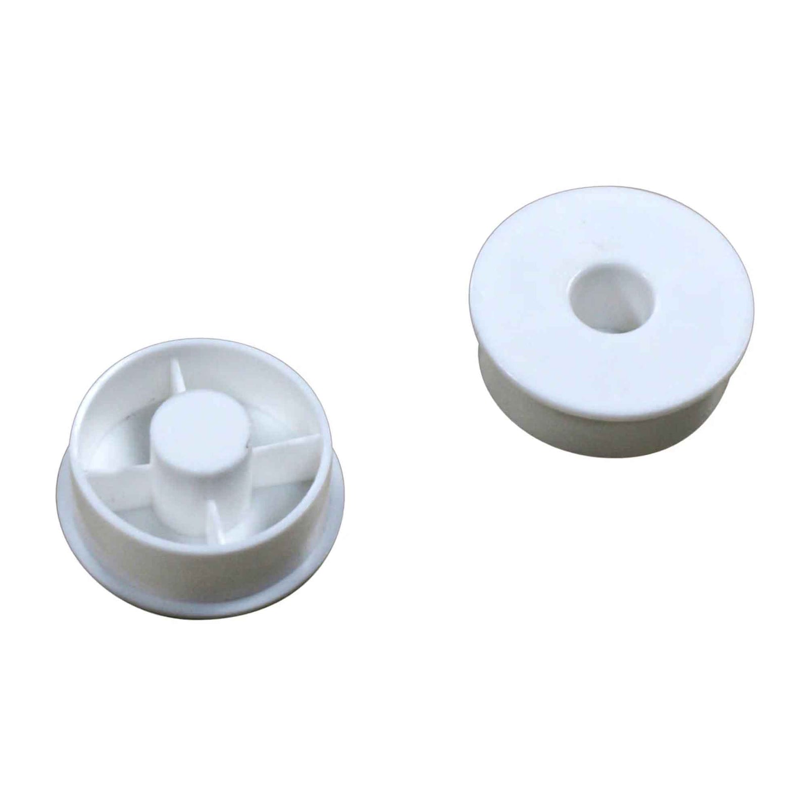 Jeu de 2 embouts en plastique pour rouleaux de 18''