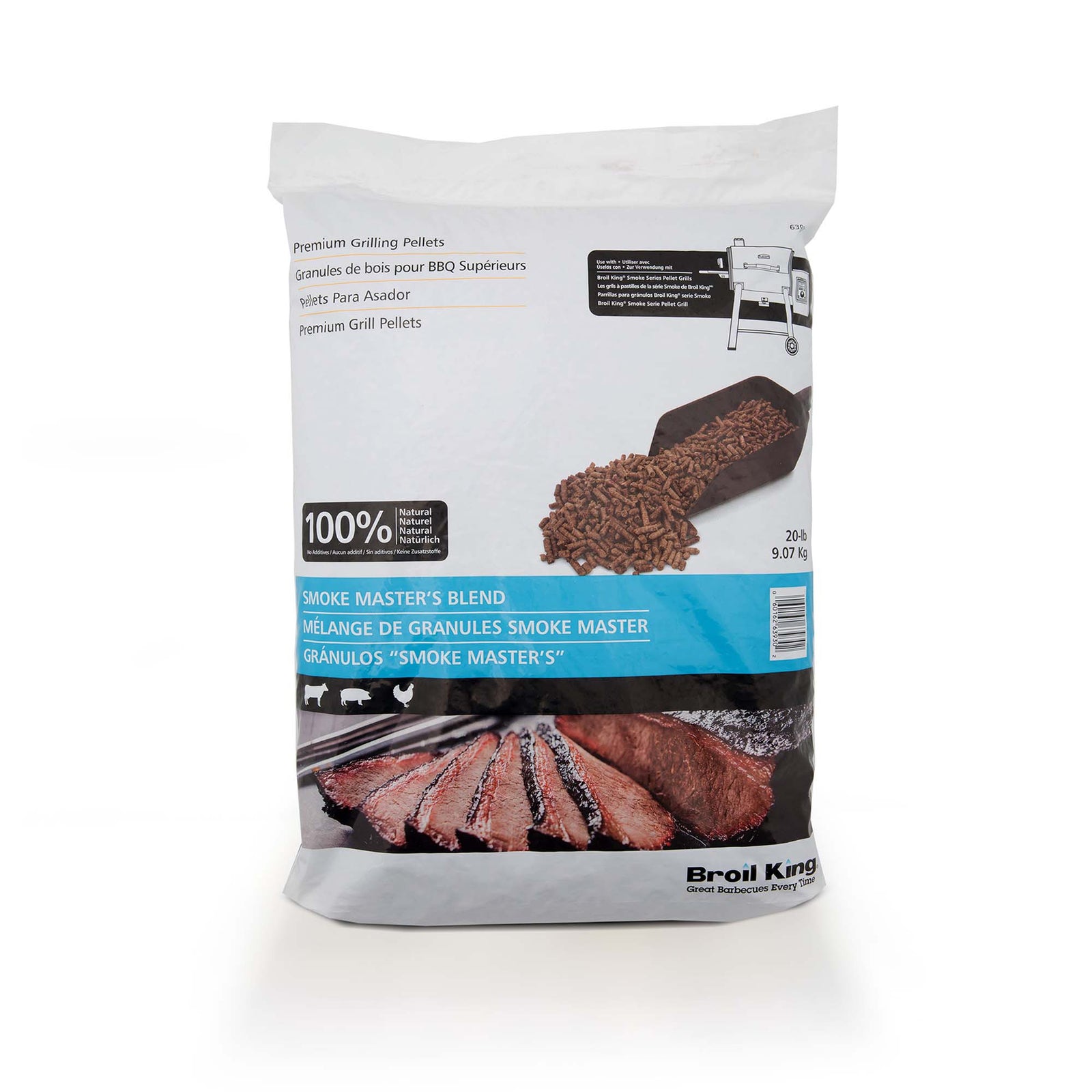 Mélange de granules Smoke Master, 20 LB